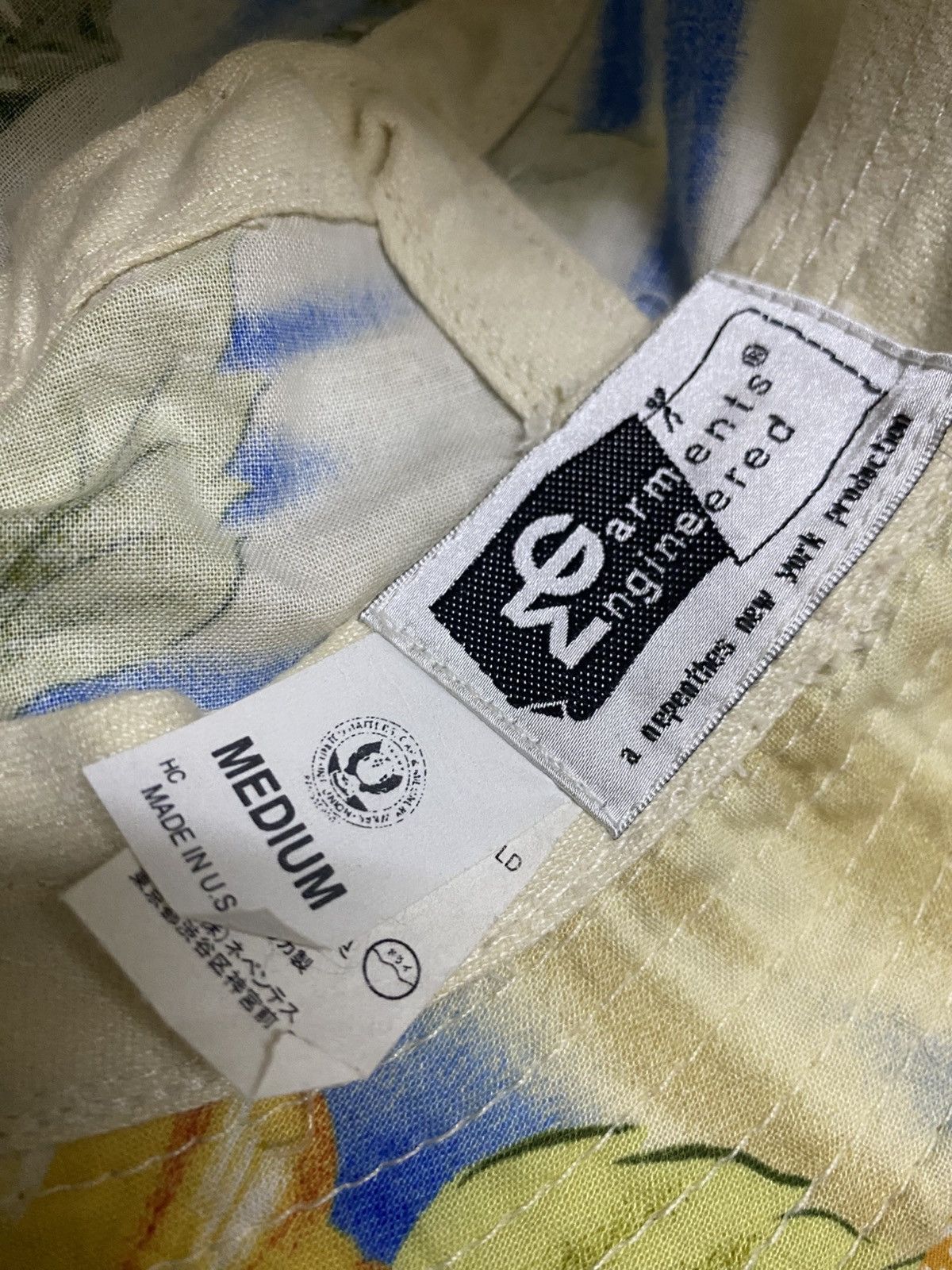 Engineered Garments Vintage Engineered Garments USA Made Bucket Hat Size ONE SIZE - 4 Thumbnail