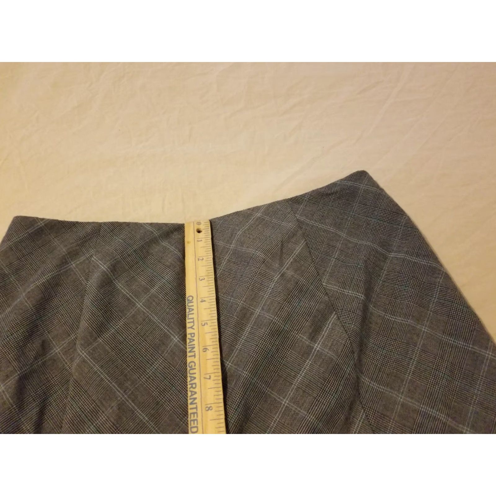 Vintage Womens Sunny Leigh Skirt 12 Grey Gray Midi A-Line Skirt Womens 12 Gray Size 34" / US 12 / IT 48 - 3 Thumbnail