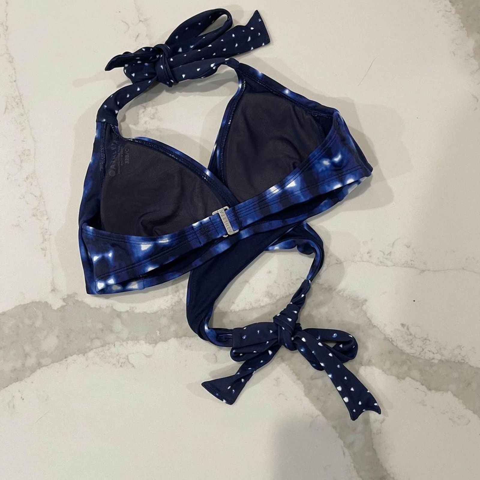 Athleta Athleta Wrap Swim Top Zuma Mashiko Print Padded Womens 32B/C Size S / US 4 / IT 40 - 4 Thumbnail