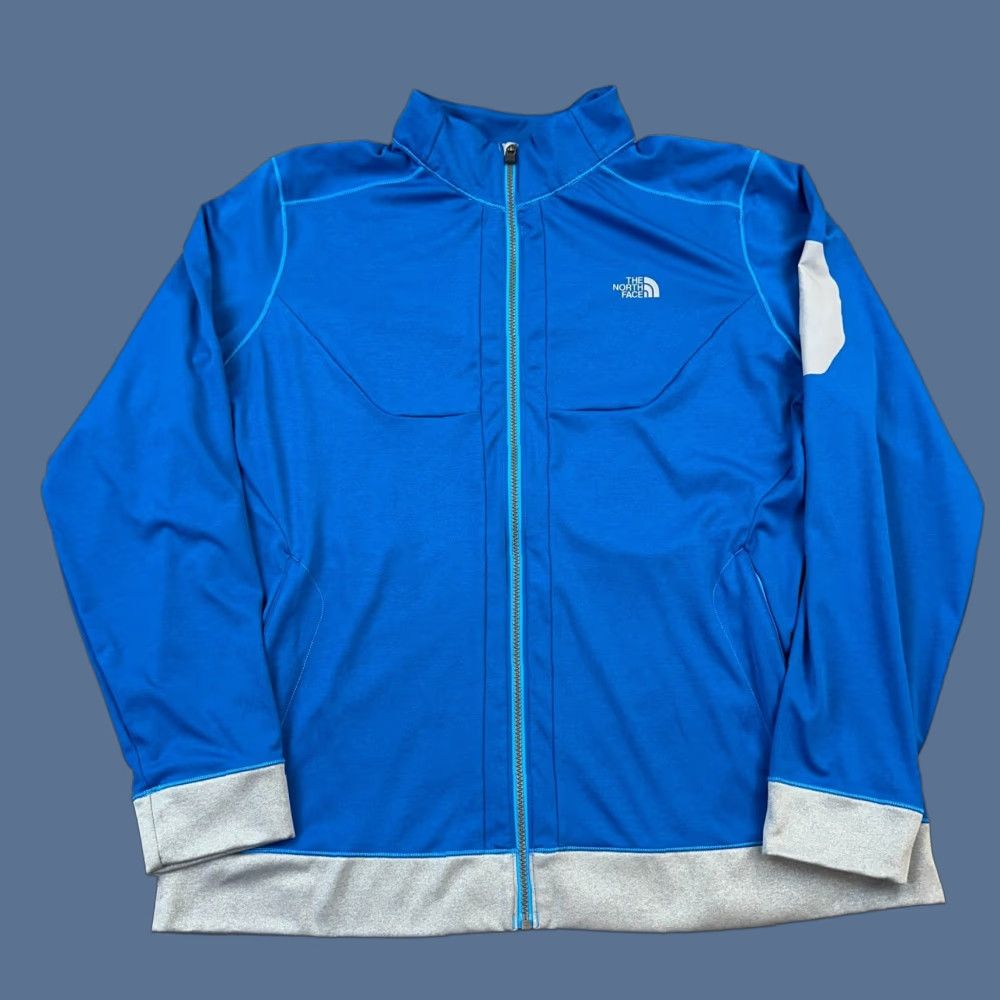 The North Face The North Face Jacket Mens 2XL Blue Full Zip Mountain Outdoor Athletic Hiking Casual Fall Winter Spring Sports Pockets Regular Mens Size US XXL / EU 58 / 5 - 1 Thumbnail