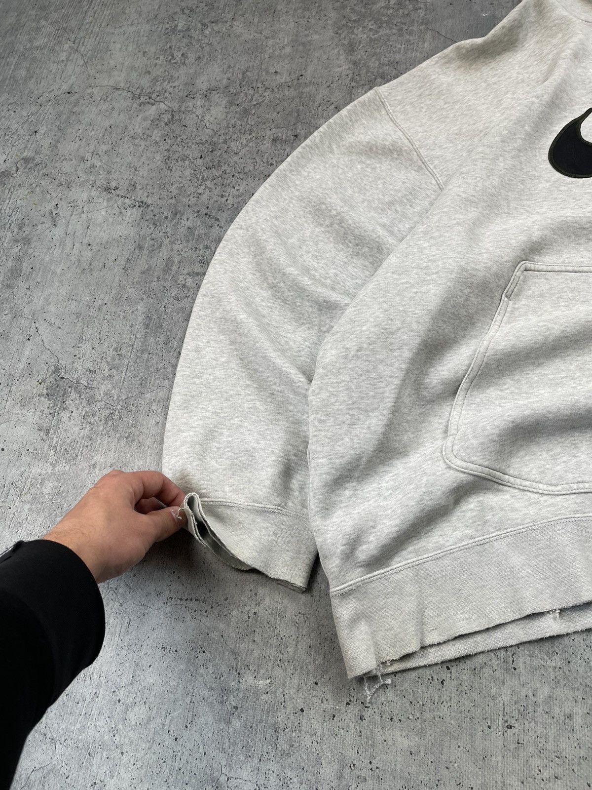 Nike × Vintage Vintage Nike center swoosh hoodie worn by Travis Scott y2k Size US XXL / EU 58 / 5 - 6 Thumbnail
