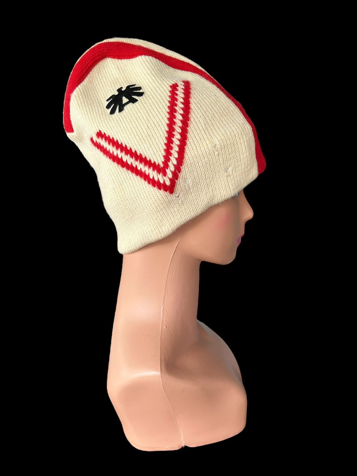 Kapital Thrashed Mohawk Vintage Beanie Hats wool made in Australia Size ONE SIZE - 4 Thumbnail