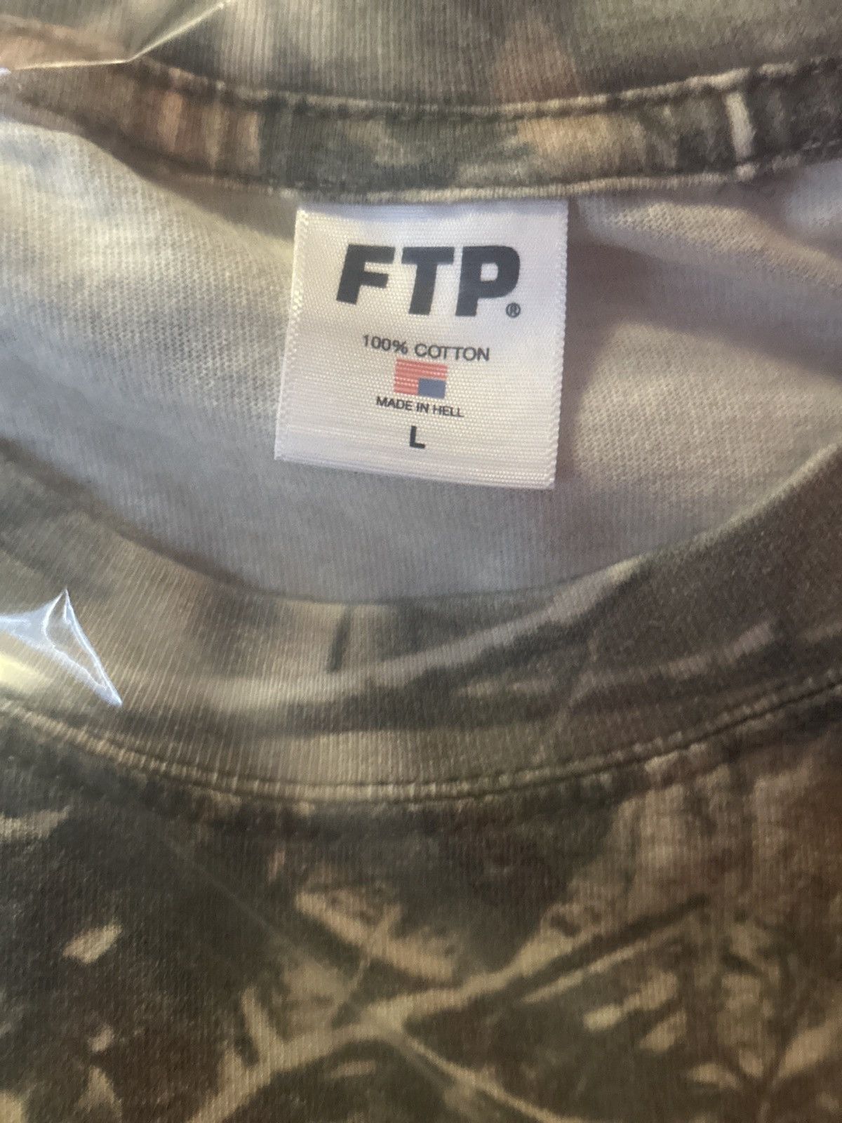 Fuck The Population FTP Tree camo tee | Grailed