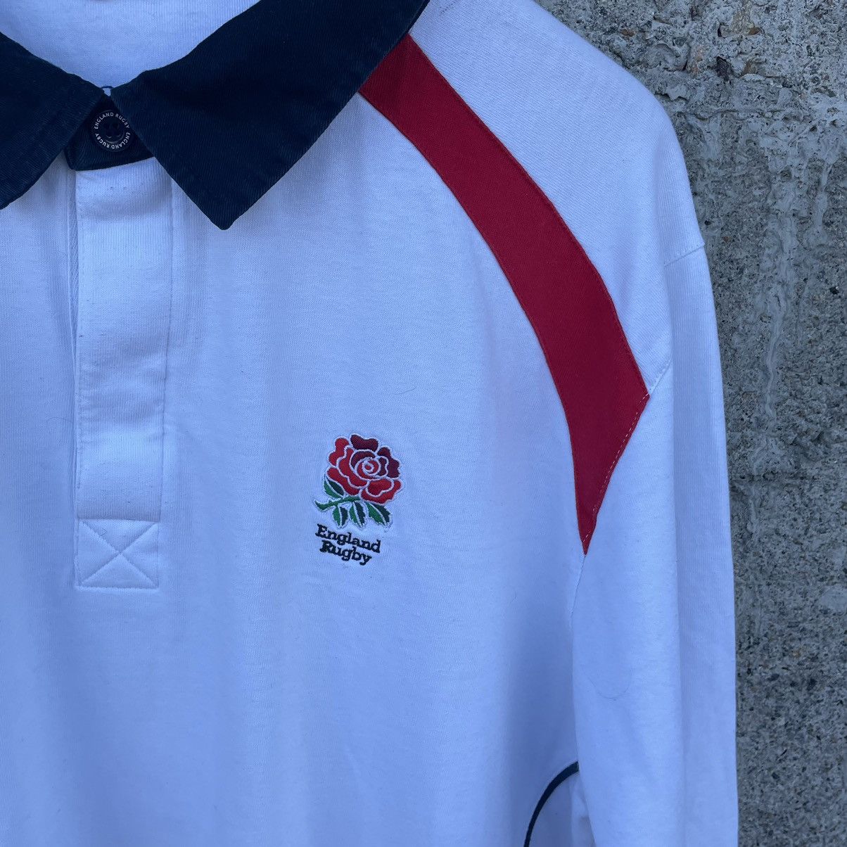 Vintage Vintage England League Rugby Longsleeve T-shirts Sport 90s Size US XL / EU 56 / 4 - 9 Thumbnail