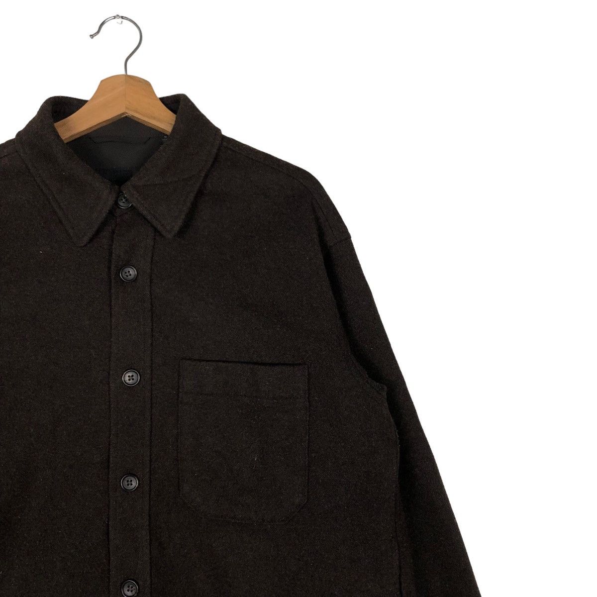 Japanese Brand 📌VINTAGE WOOL CHORE JACKET UNIQLO JAPAN ISSEY MIYAKE Size US M / EU 48-50 / 2 - 6 Thumbnail