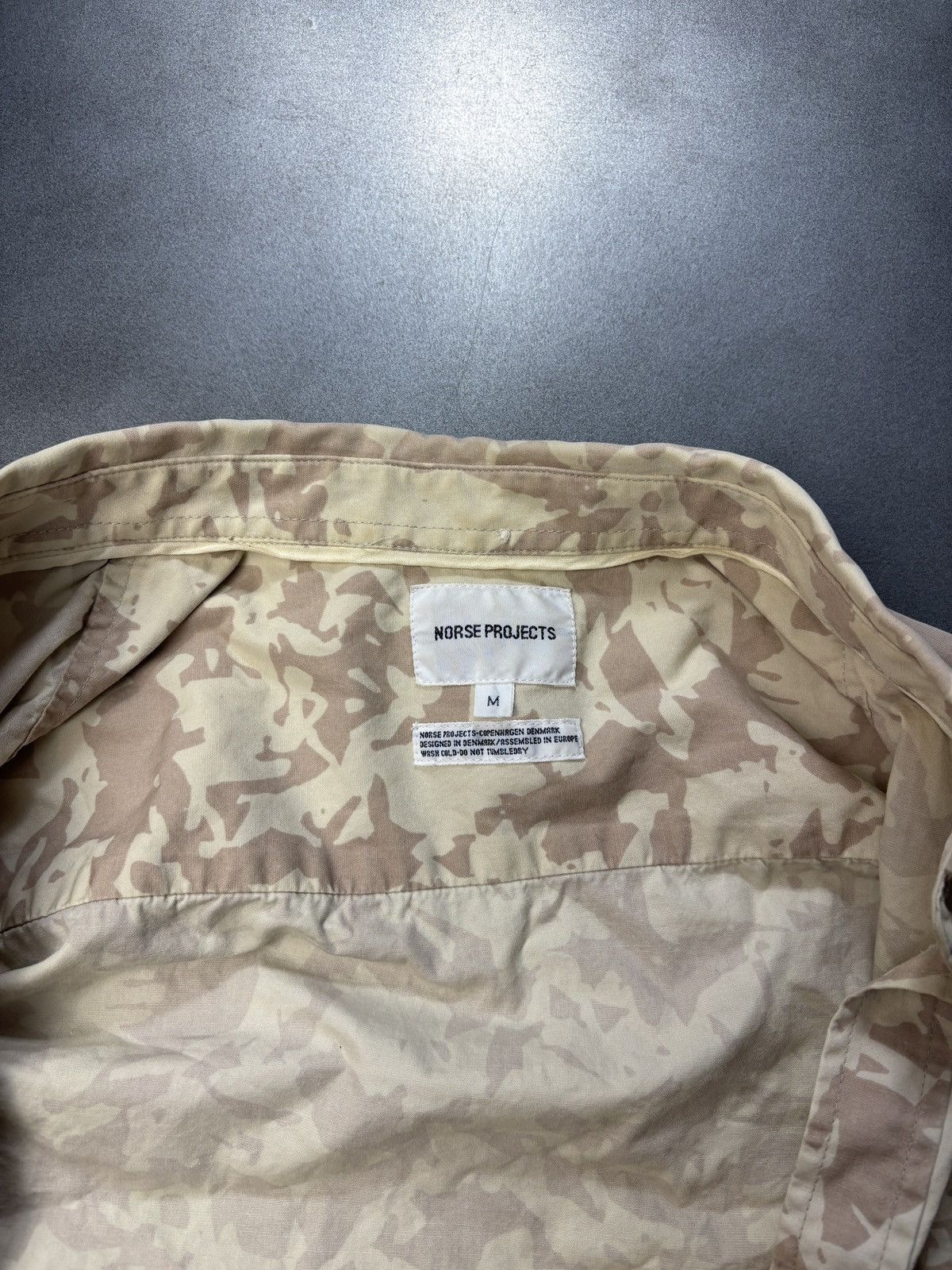 Norse Projects Norse Projects Camo Button Up Longsleeve Desert Digital Wood Size US S / EU 44-46 / 1 - 4 Thumbnail