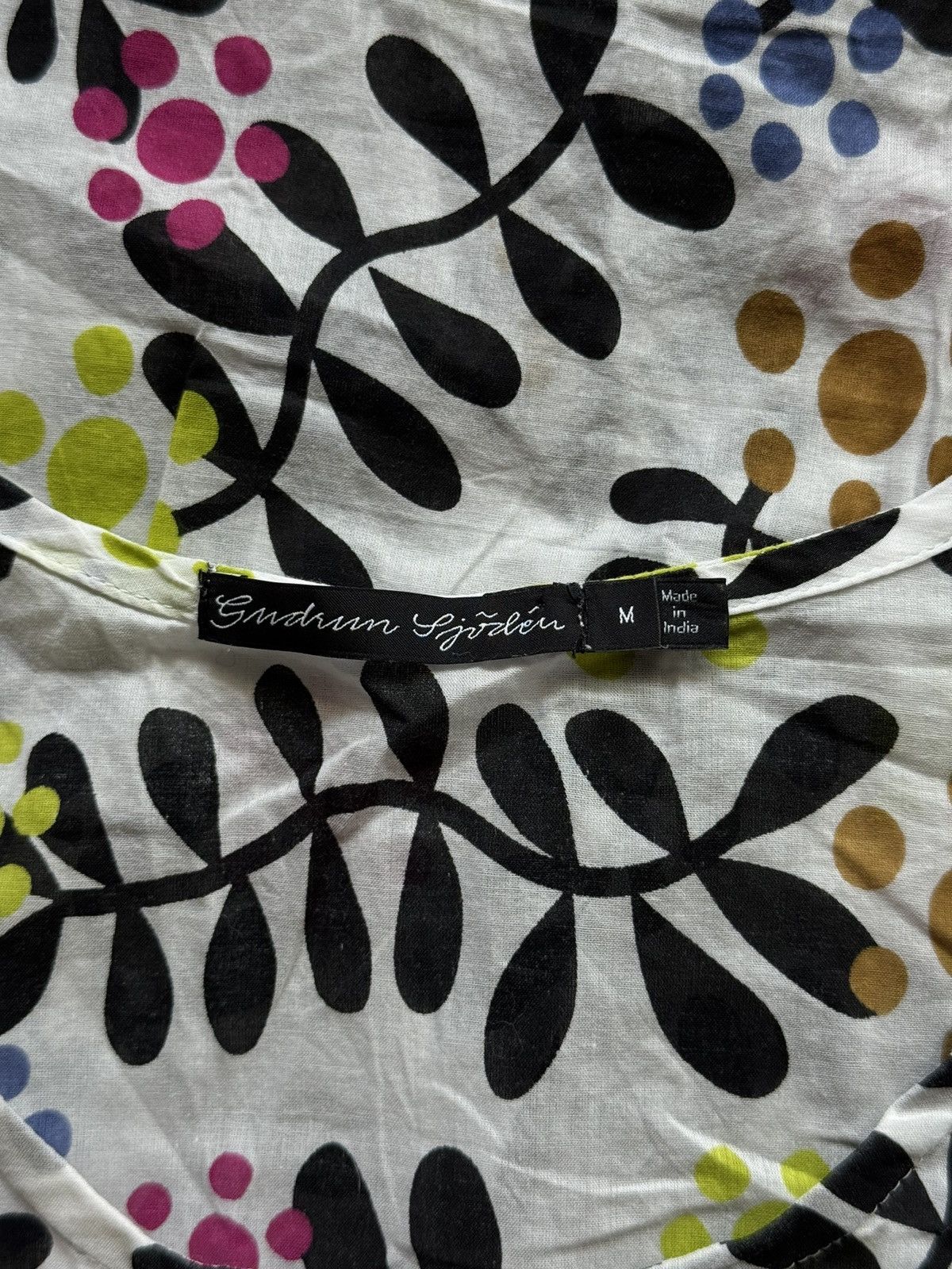 Gudrun Sjoden Gudrun Sjoden avant Garde ethnic floral pattern dress Size M / US 6-8 / IT 42-44 - 3 Thumbnail