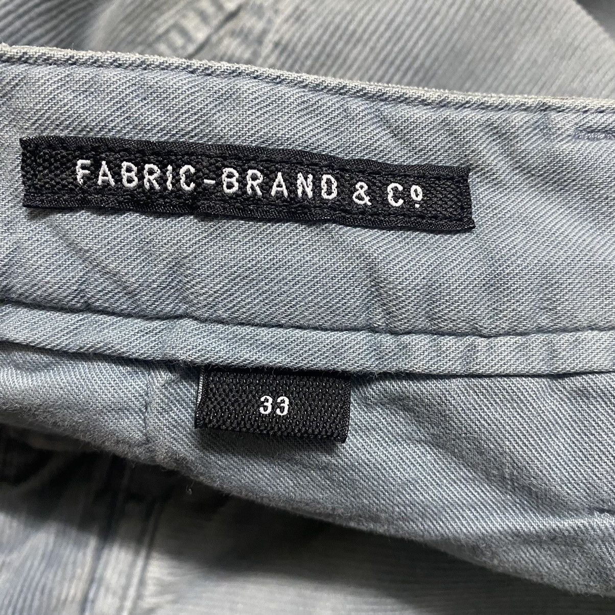 Fabric Brand & Co. Fabric-Brand & Co Dazed Slim-fit Corduroy Pants Size US 33 - 22 Thumbnail
