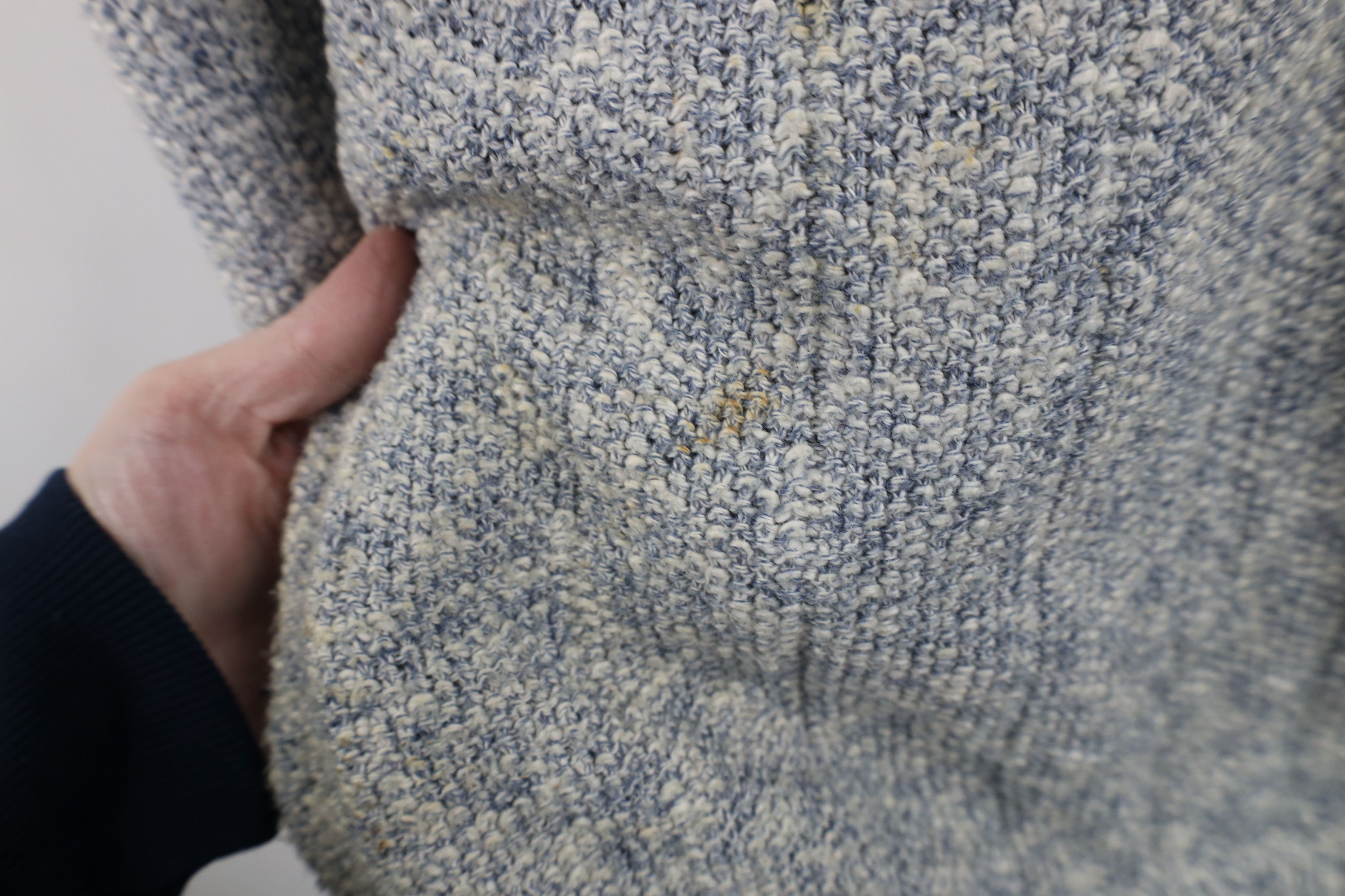 Vintage Vintage 90s Streetwear Blank Thermal Knit Henley Sweater USA Size US M / EU 48-50 / 2 - 6 Thumbnail