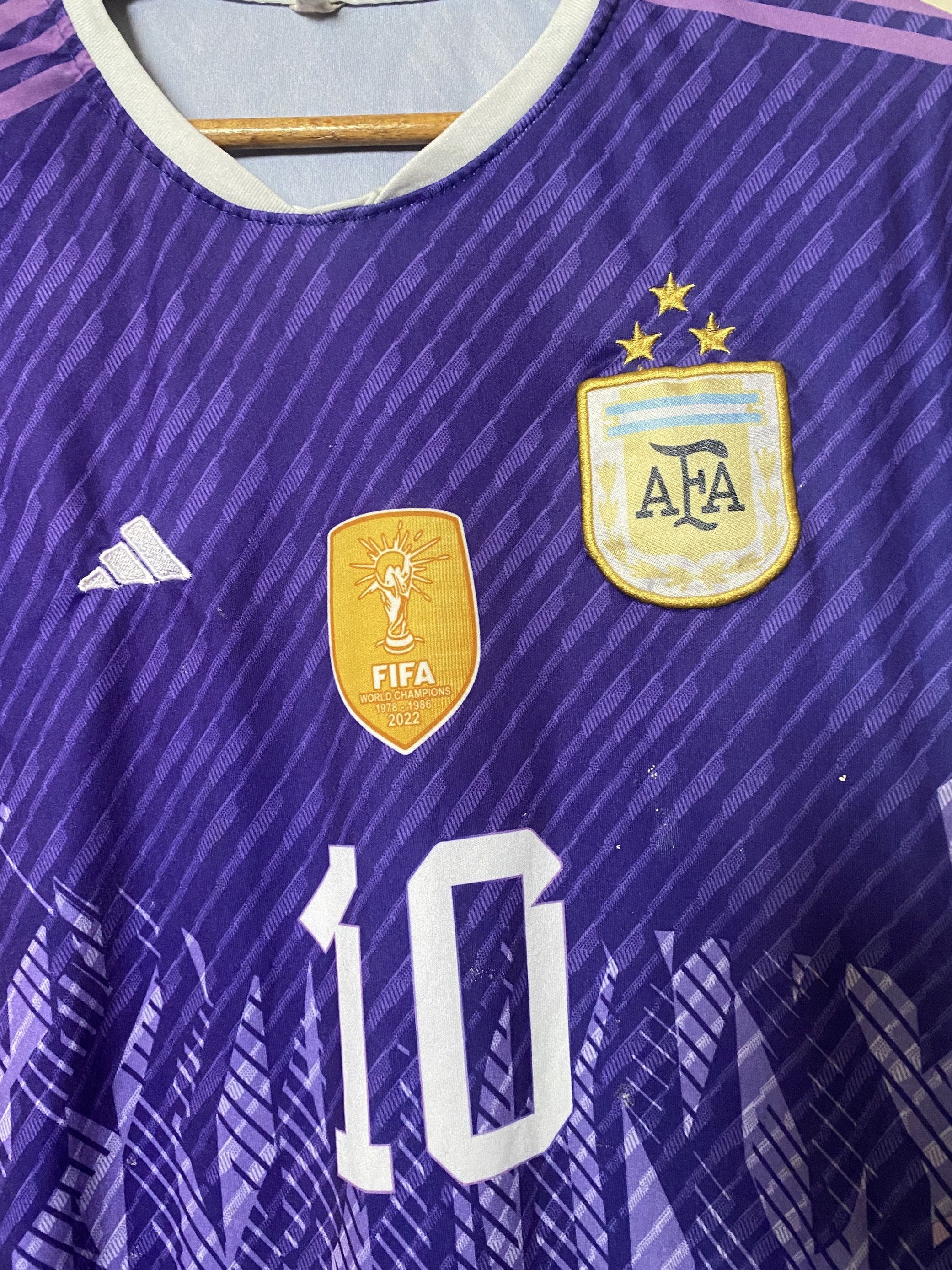 Other ARGENTINA #10 MESSI 2022 - 2024 - L/XL- UNIQUE Size US XL / EU 56 / 4 - 4 Thumbnail