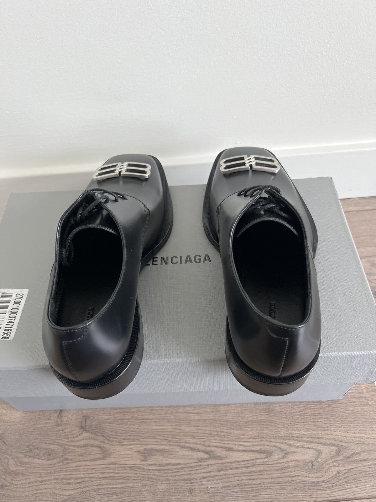 Balenciaga Balenciaga BB Icon Leather Derby Shoes 39 Size US 6 / EU 39 - 4 Thumbnail
