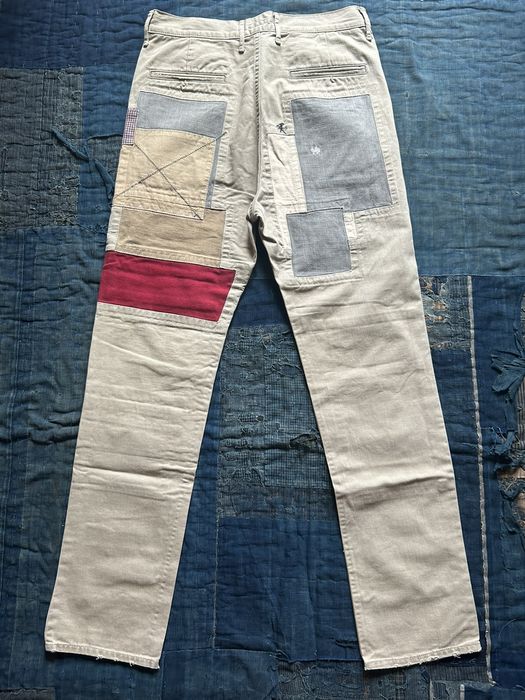 Kapital Kapital kountry patchwork pants | Grailed