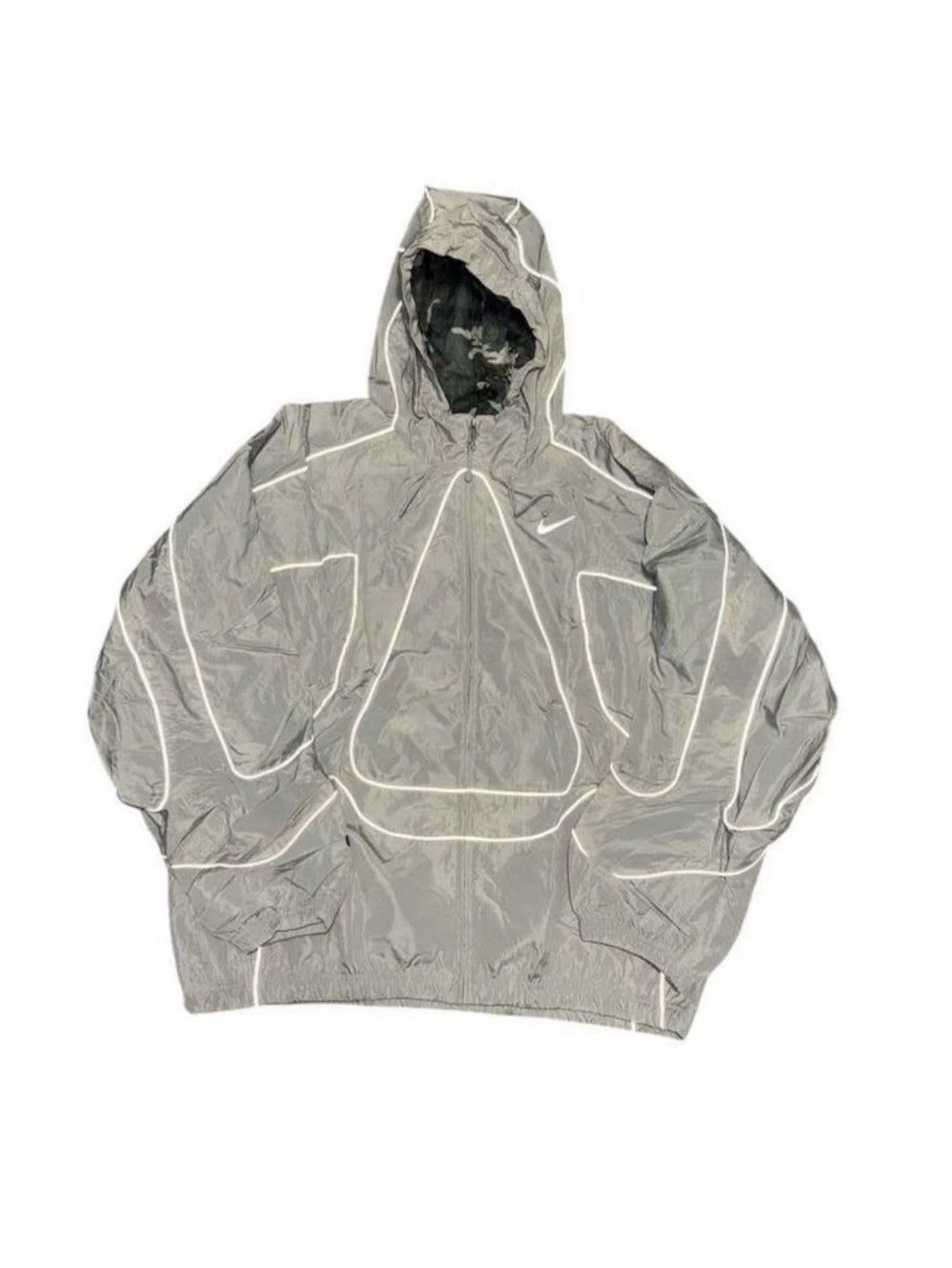 Corteiz × Nike Nike X Corteiz White Jacket Men’s L Size US L / EU 52-54 / 3 - 1 Thumbnail