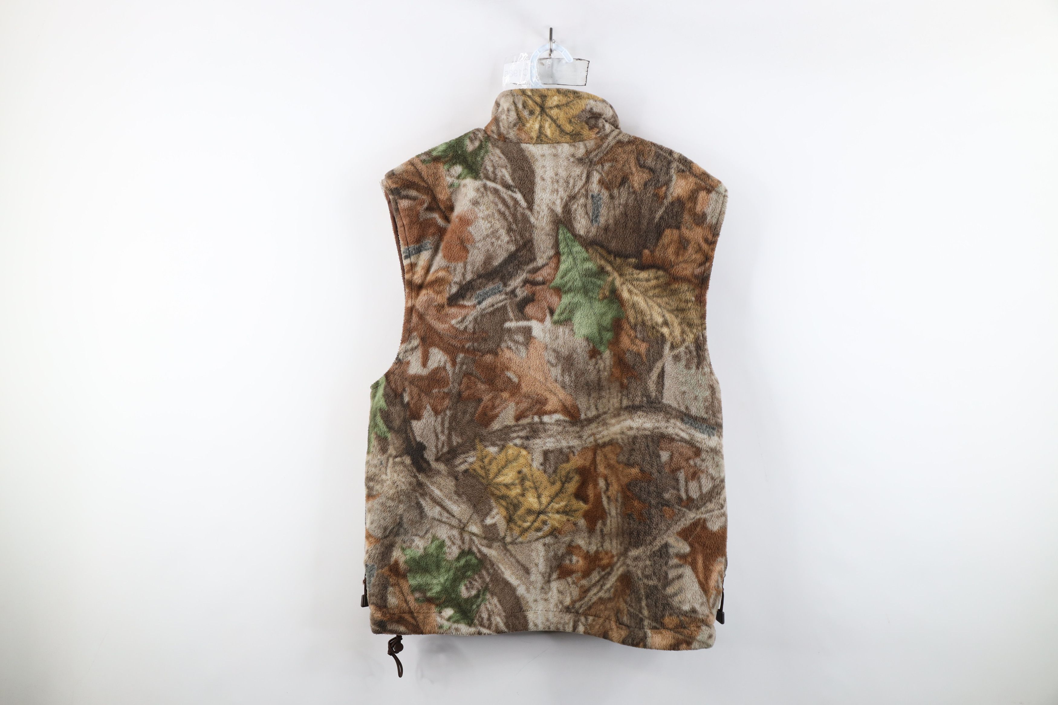 Vintage Vintage 90s Streetwear Quilted Fleece Camouflage Vest Jacket Size US L / EU 52-54 / 3 - 9 Thumbnail
