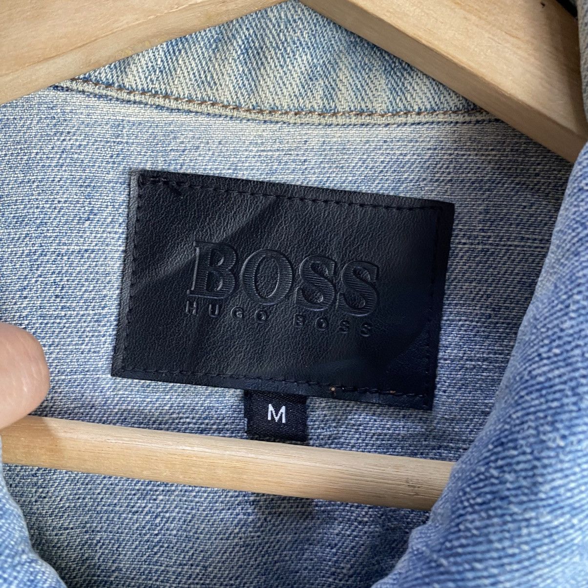 Hugo Boss Hugo Boss Faded Blue Denim Jacket Size US M / EU 48-50 / 2 - 12 Thumbnail