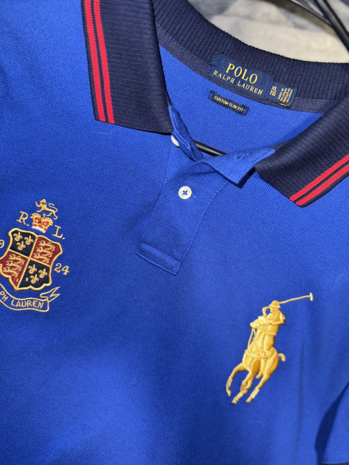 Louis Vuitton Ralph Lauren Polo szXL big pony Size US XL / EU 56 / 4 - 3 Thumbnail