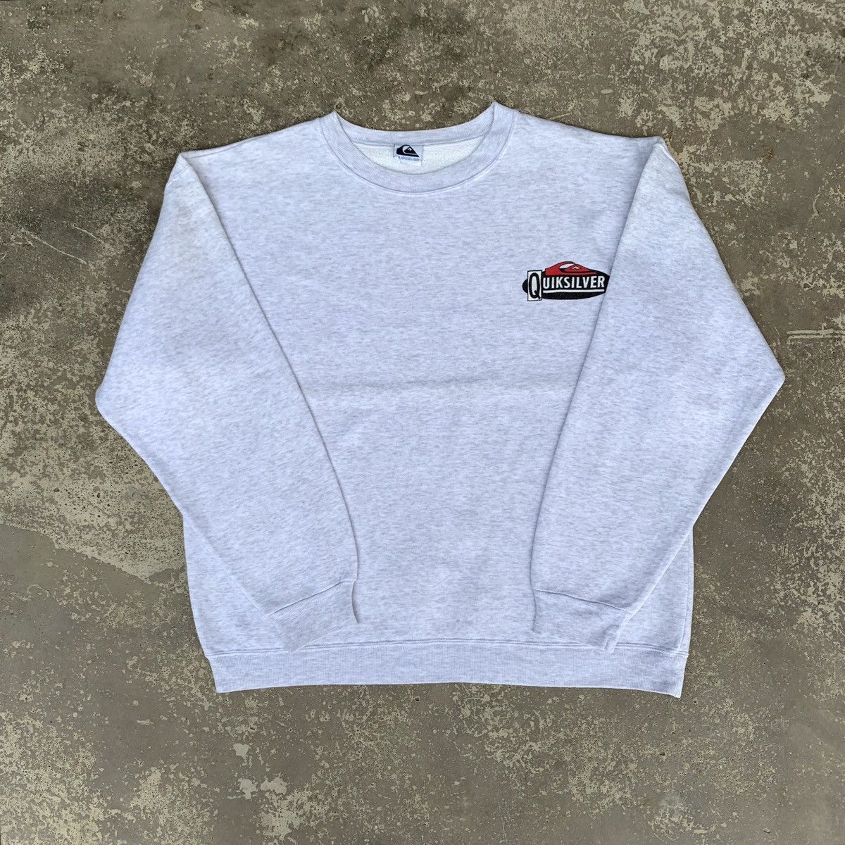 Quiksilver × Vintage Vintage 90s Quiksilver Crewneck Big Logo Size US M / EU 48-50 / 2 - 2 Thumbnail