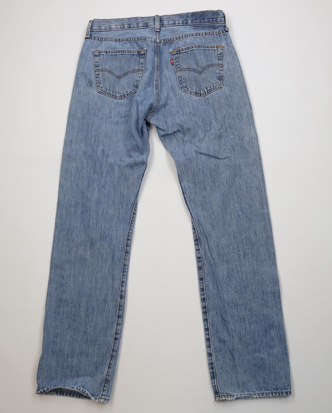 Levi's Vintage Y2K Levis 501xx Button Fly Original Fit Denim Jeans Size US 34 / EU 50 - 9 Thumbnail