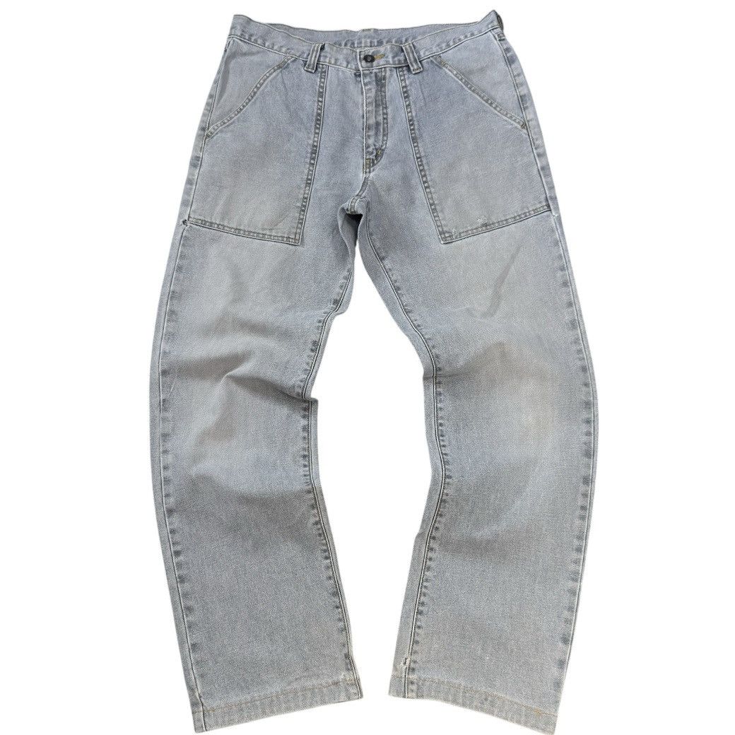 Undercover × Uniqlo 🇯🇵 Vintage 90s Bush Uniqlo Fatigue Denim Size US 32 / EU 48 - 2 Thumbnail