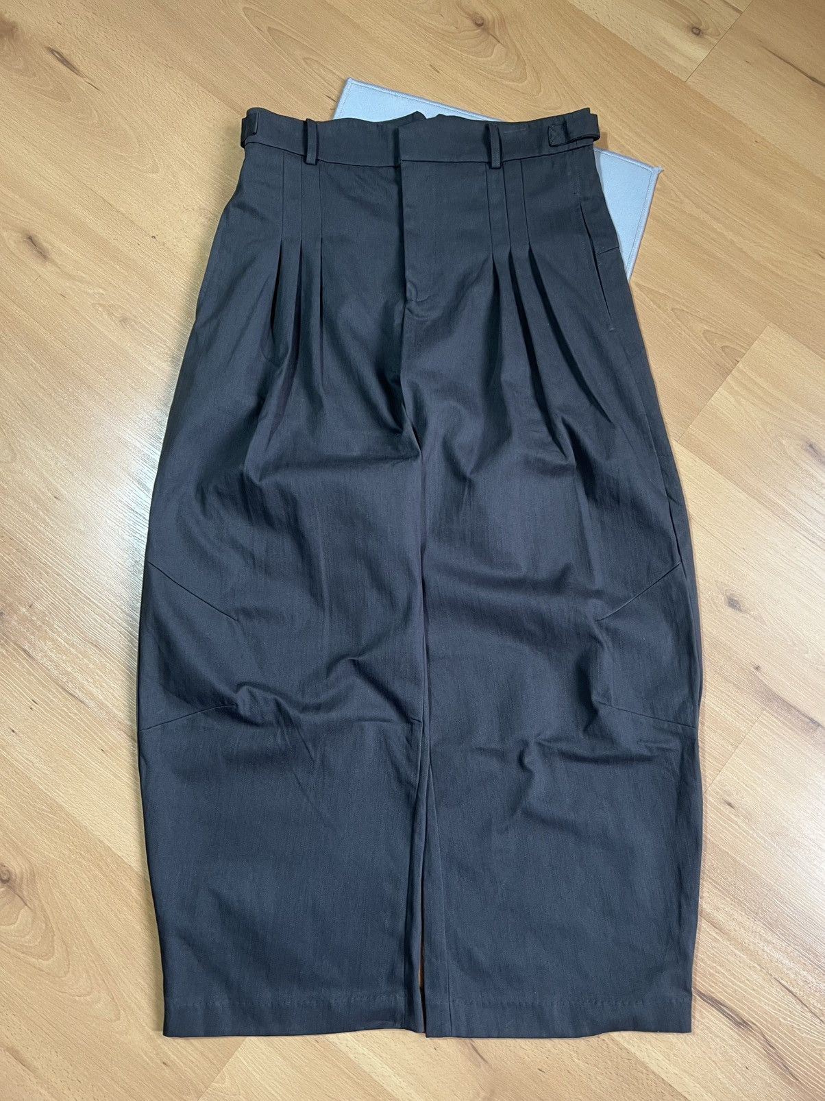 No Faith Studios No Faith Studios Wide Leg Balloon Trousers Black Size US 32 / EU 48 - 2 Thumbnail