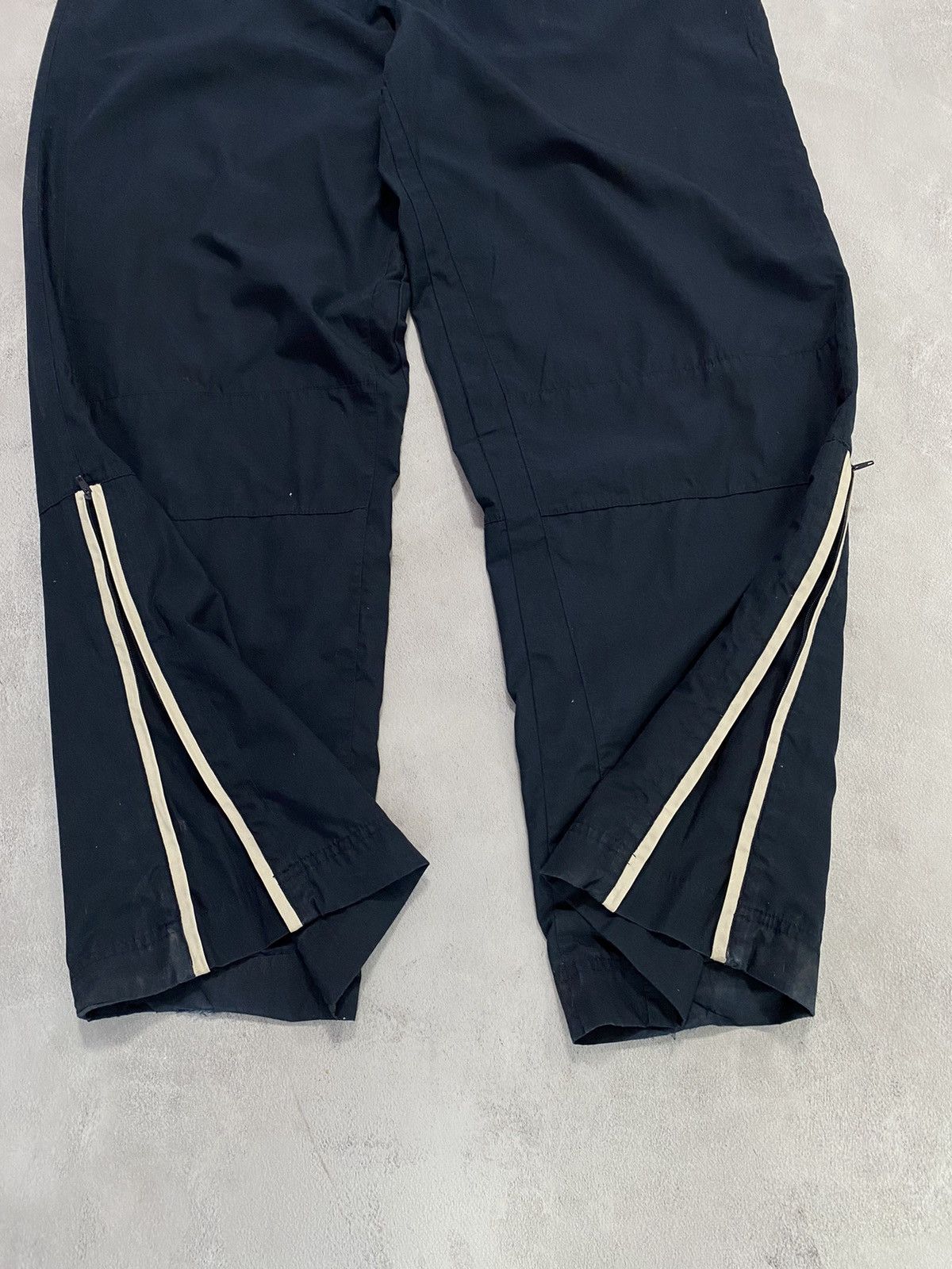 Nike 🌚 Vintage 90s Track Pants NIKE Swoosh + Back Logo Size US 40 / EU 56 - 4 Thumbnail
