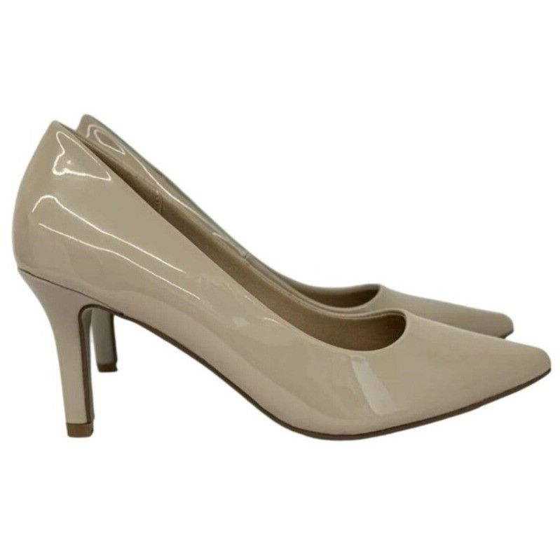 Other PIERRE DUMAS / Bloom-1 / Beige / Patent / Leather / Pointed Size US 10 / IT 40 - 1 Thumbnail
