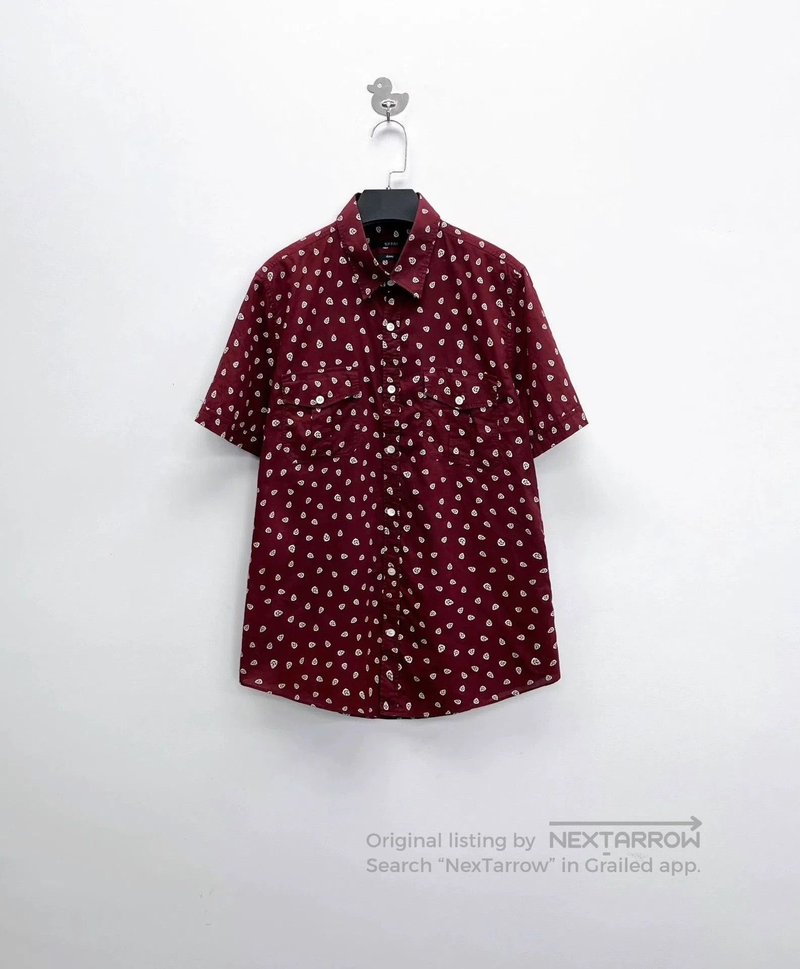 Gucci gucci printed logo short sleeve shirt jacket. Size US M / EU 48-50 / 2 - 5 Thumbnail