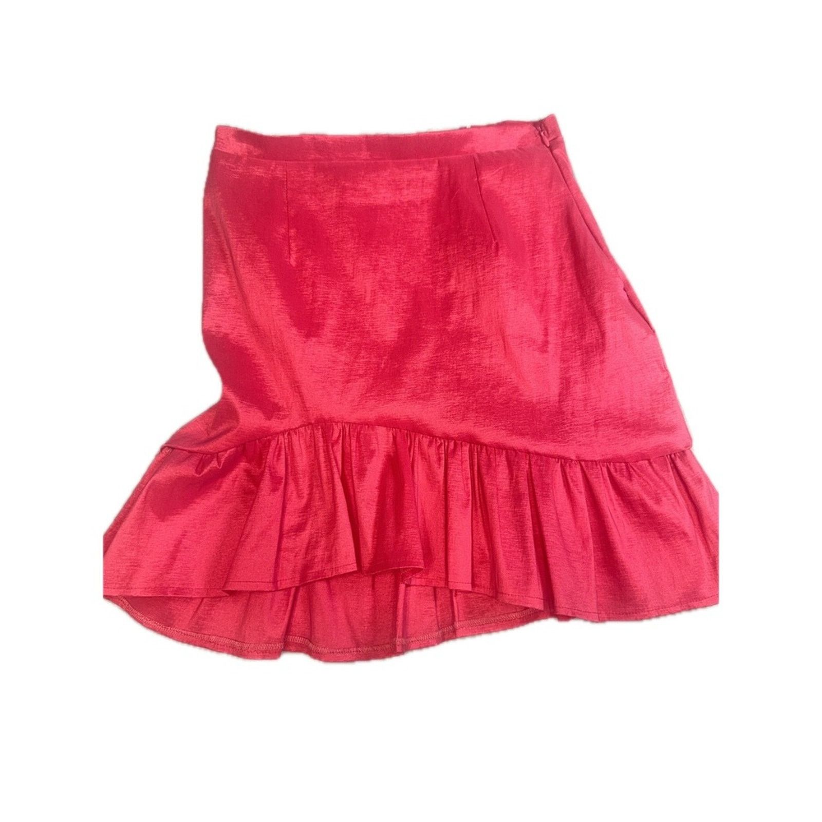 IRAK IRA Pink Set Puff Sleeve Crop Top Ruffle Hem Skirt M Size M / US 6-8 / IT 42-44 - 7 Thumbnail