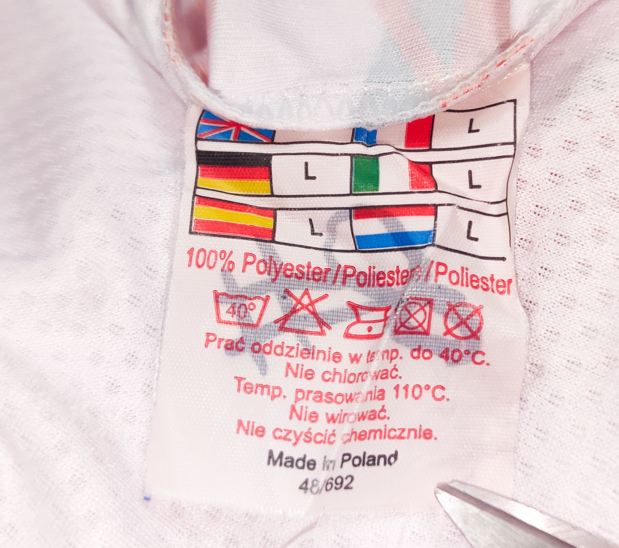 Other Poland Wheelchair Basketball National Team Zina Shirt Poland Size US L / EU 52-54 / 3 - 21 Thumbnail