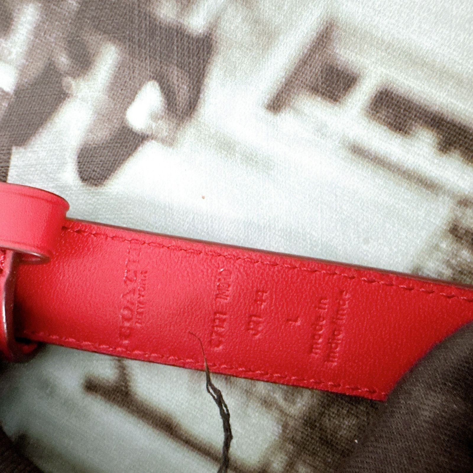 Coach Coach C7121 Signature Buckle Belt With Horse And Carriage , Size ONE SIZE - 8 Thumbnail
