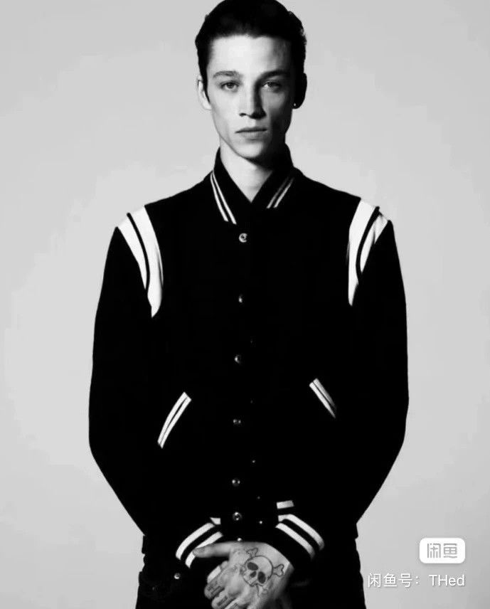 Saint Laurent Paris saint Laurent paris14fw autumn and winter black and white Size US L / EU 52-54 / 3 - 9 Thumbnail