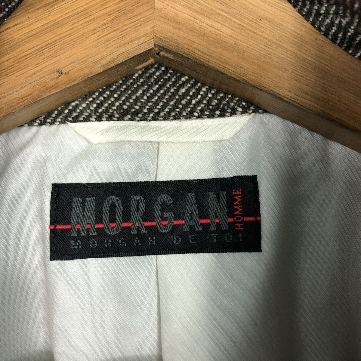 Japanese Brand 📌Vintage Chore Wool Herringbone Jacket Morgan Homme Kapital Size US M / EU 48-50 / 2 - 18 Thumbnail