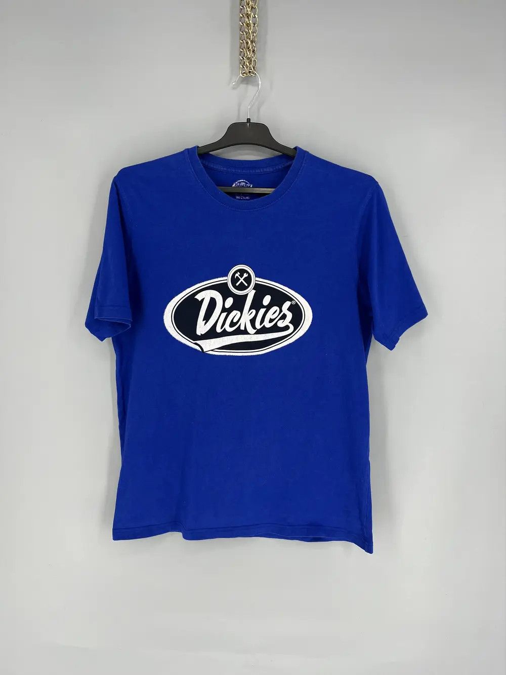 Dickies Vintage Dickies Blue Tee T-Shirt Classic Big Logo Size M Size US M / EU 48-50 / 2 - 1 Thumbnail