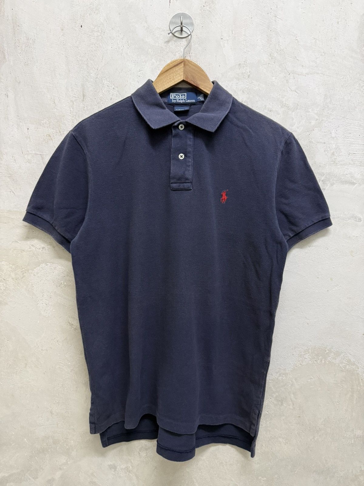 Polo Ralph Lauren Vintage 90s Polo Ralph Lauren Sun Faded Polo Shirt Size US M / EU 48-50 / 2 - 1 Thumbnail