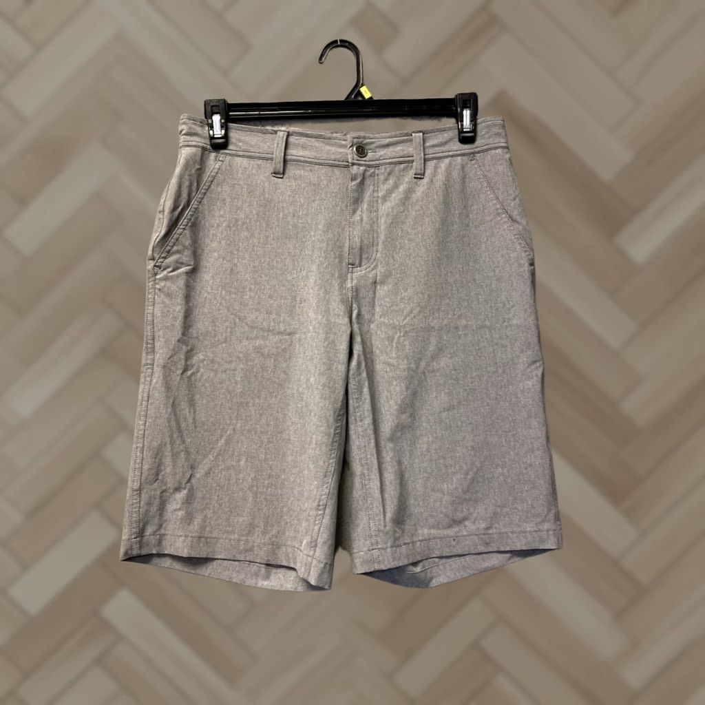 Vintage CoolKeep Shorts Mens Athletic Chino 30 Grey Quick Dry Stretch Golf Casual 2010s Mens Size US 30 / EU 46 - 1 Thumbnail