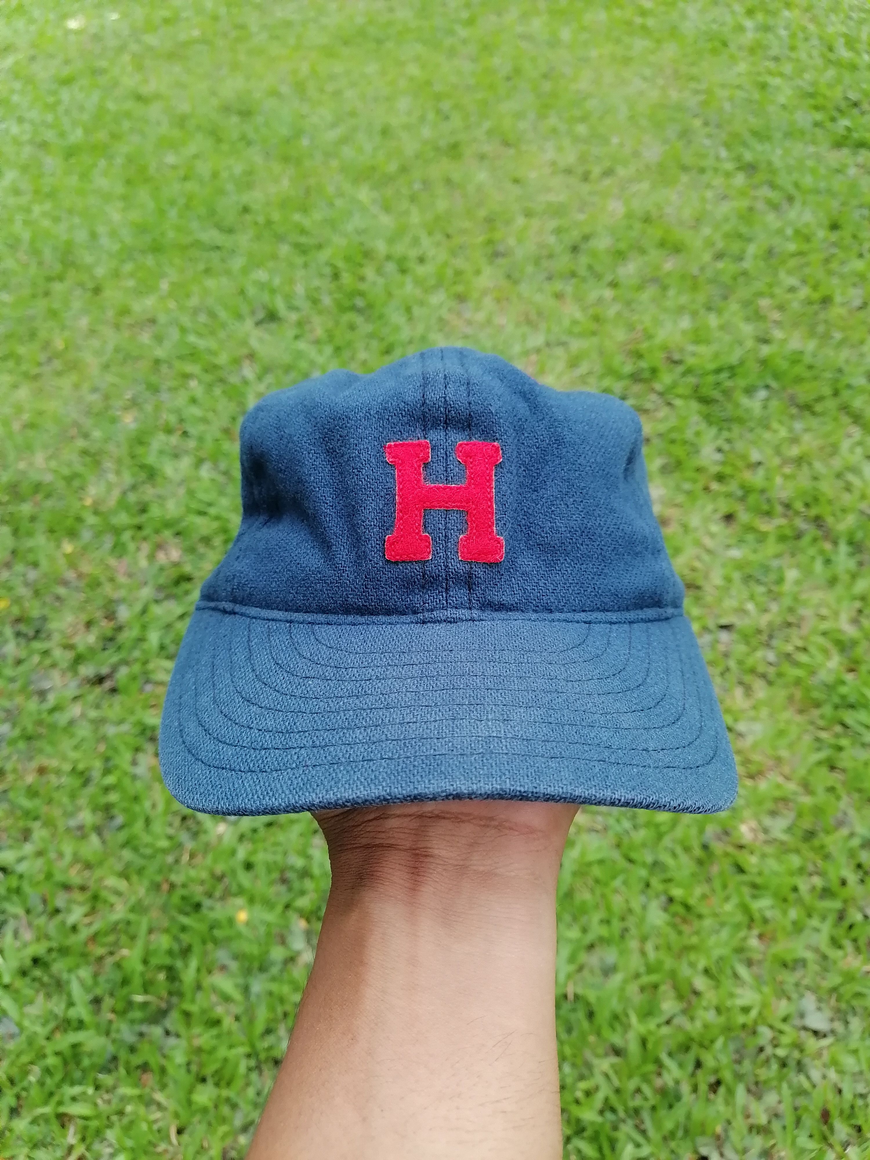 Ebbets Field Flannels × Vintage Vintage H Ebbets Field Flannels Wool Full Cap Size ONE SIZE - 2 Thumbnail
