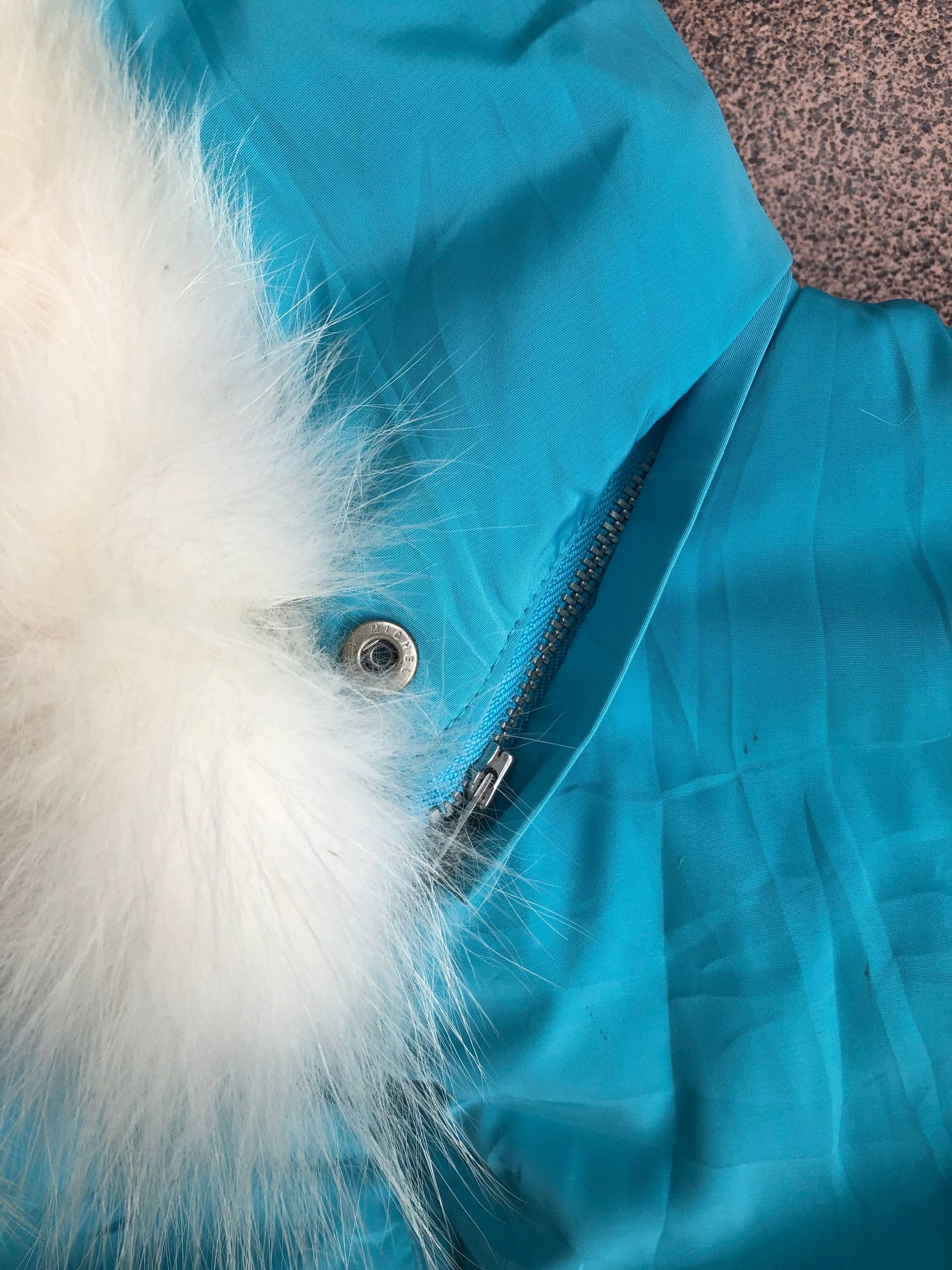 If Six Was Nine Michel Klein Raccoon fur jacket like Lgb Size L / US 10 / IT 46 - 9 Thumbnail