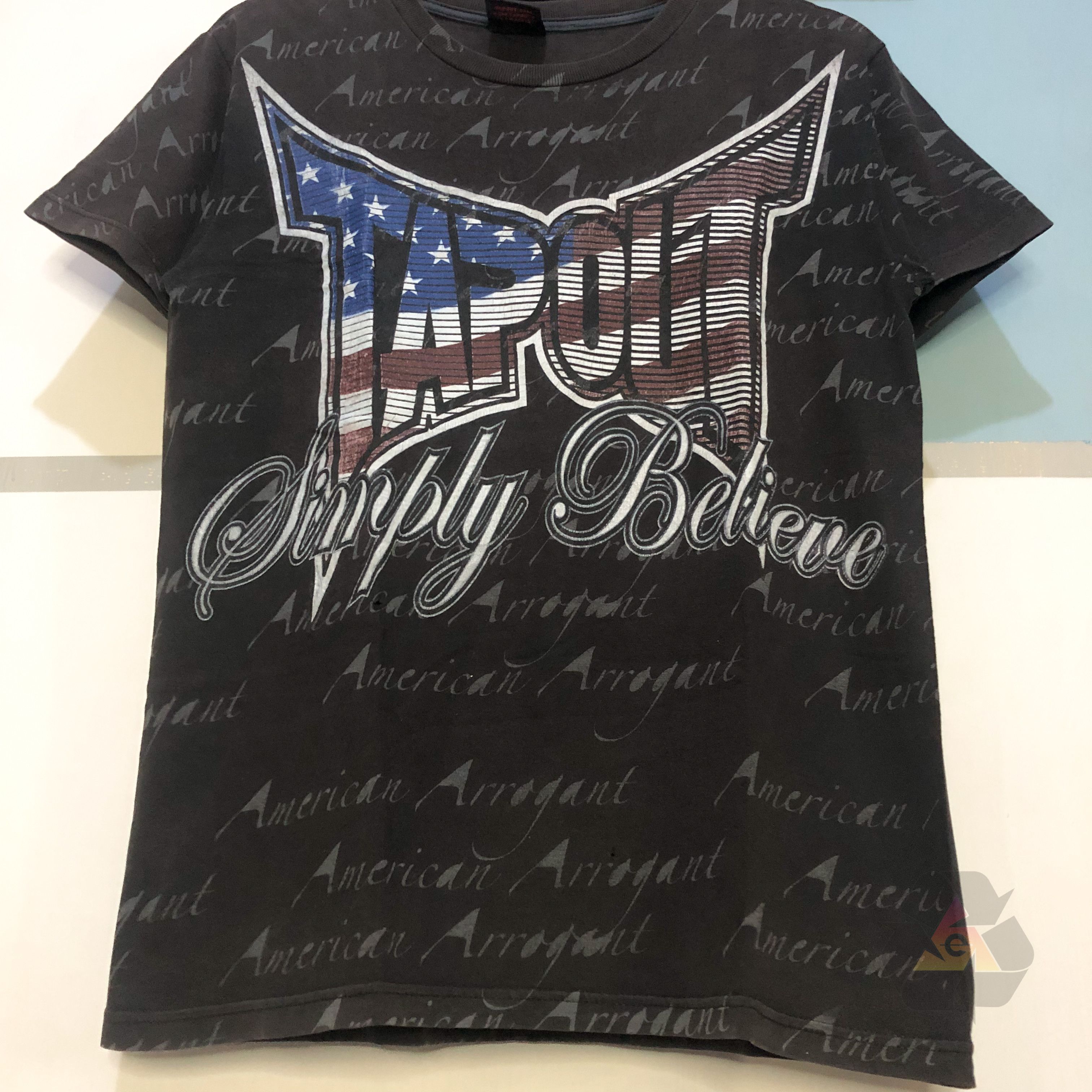 Tapout Vintage Tapout Simply Believe T-Shirt – Y2K MMA Logo Tee Size US M / EU 48-50 / 2 - 4 Thumbnail