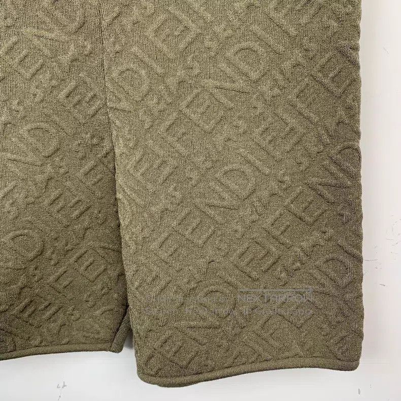 Fendi Fendi Logo letter hidden pattern full-print green jumpsuit Size 27" / US 4 / IT 40 - 4 Thumbnail