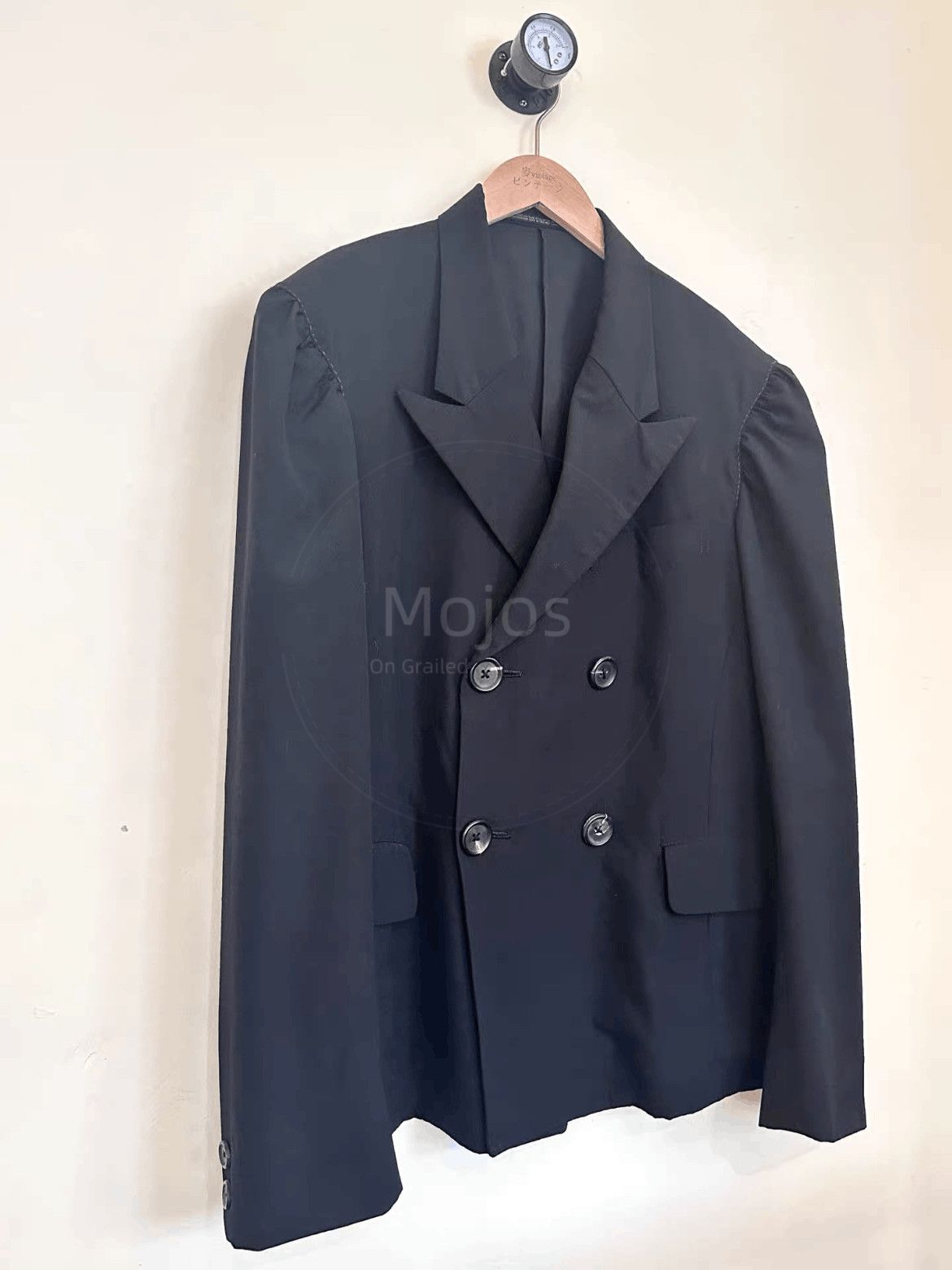 Other Yohji Yamamoto 91SS Runway 4 Buttons Jacket-2508 Size US L / EU 52-54 / 3 - 3 Thumbnail