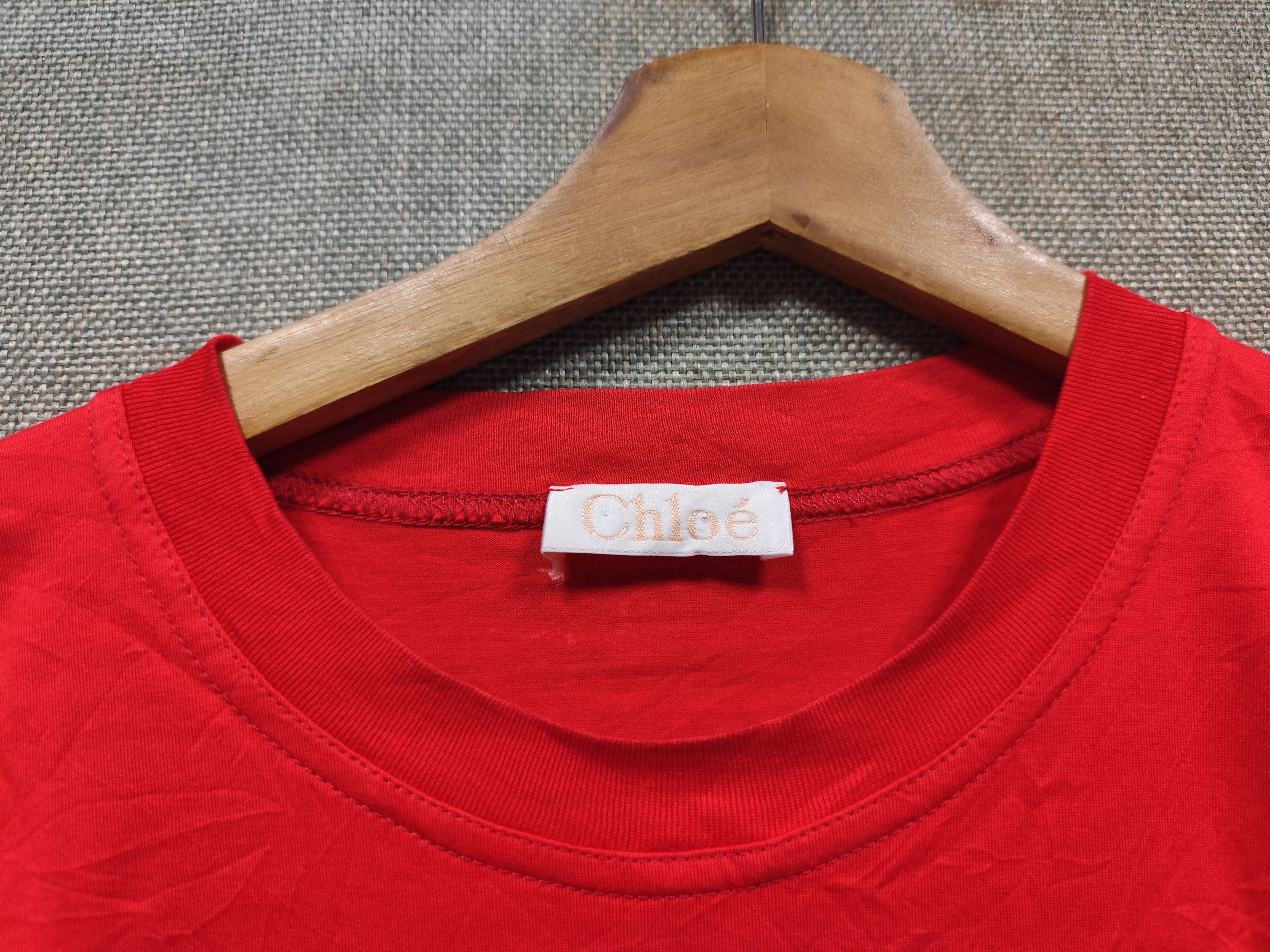 Chloe Chloe logo embroidery tee Size M / US 6-8 / IT 42-44 - 3 Thumbnail
