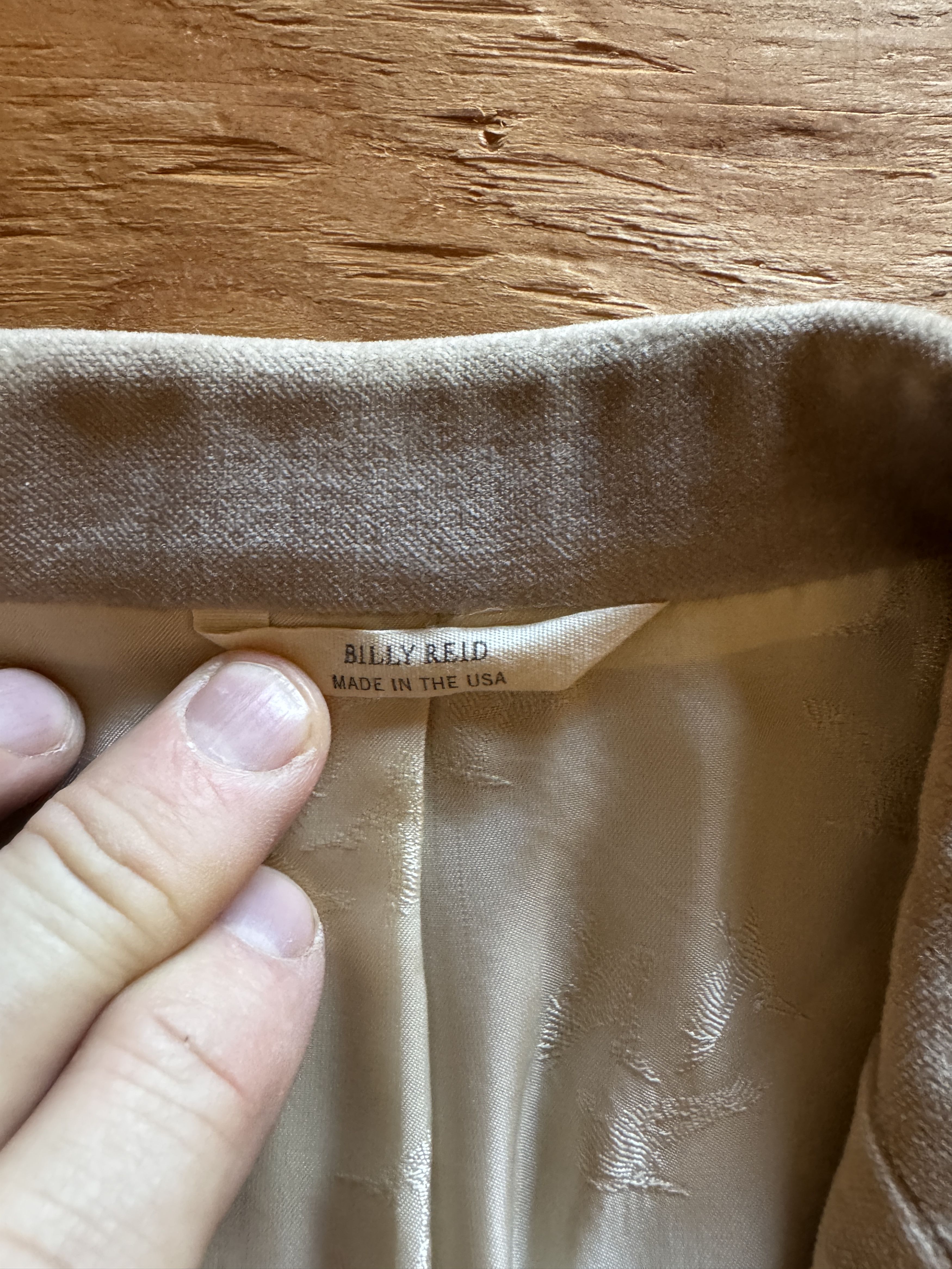Billy Reid Velvet blazer Size 38R - 3 Thumbnail