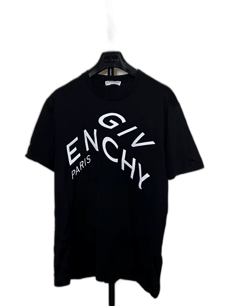 Givenchy Givenchy Black Logo Short Sleeve OS Size US M / EU 48-50 / 2 - 1 Thumbnail
