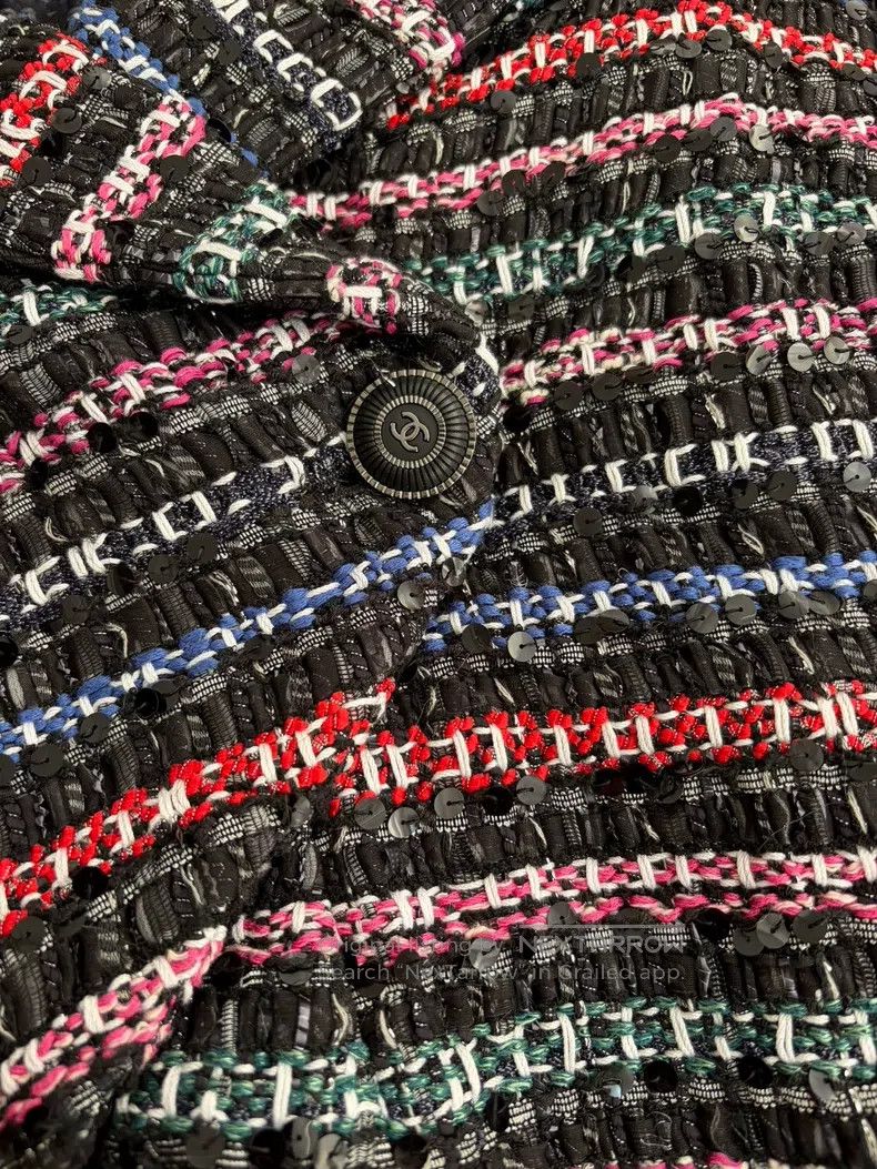 Chanel Chanel Early Spring Station Series Colourful Irregular Lar Size XXS / US 00 / IT 34 - 3 Thumbnail