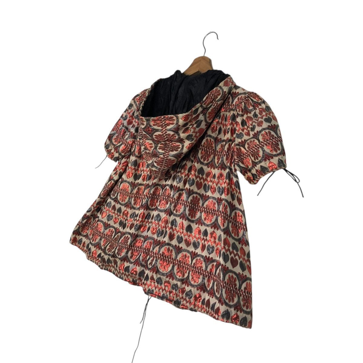 Anna Sui 🔥QUILTED TWEED JACKET DESIGN HOODIE ANNA SUI Size M / US 6-8 / IT 42-44 - 13 Thumbnail