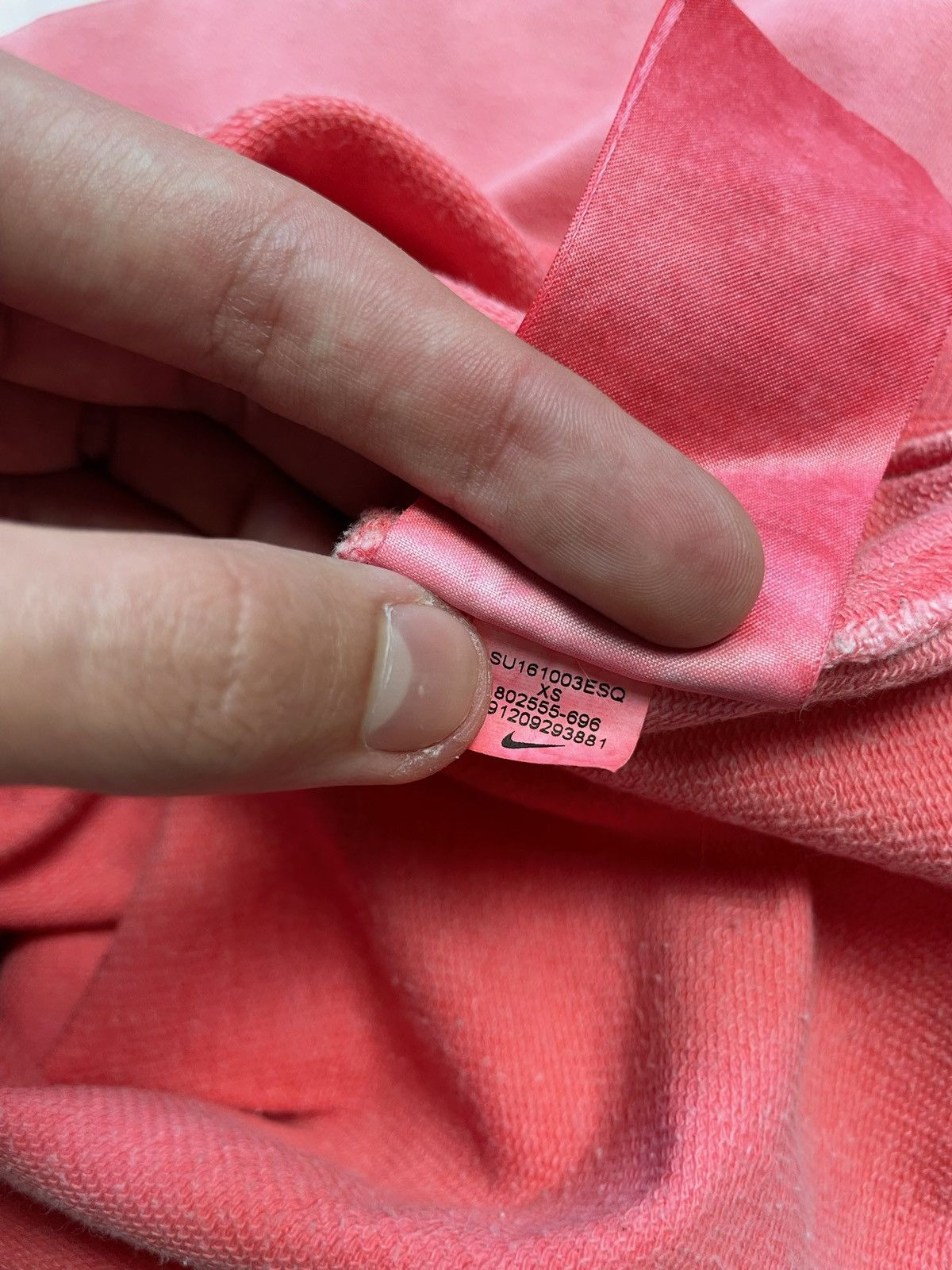 Nike × Vintage Vintage Nike tracksuit pink size Xs shorts + hooded vest Size US XS / EU 42 / 0 - 7 Thumbnail