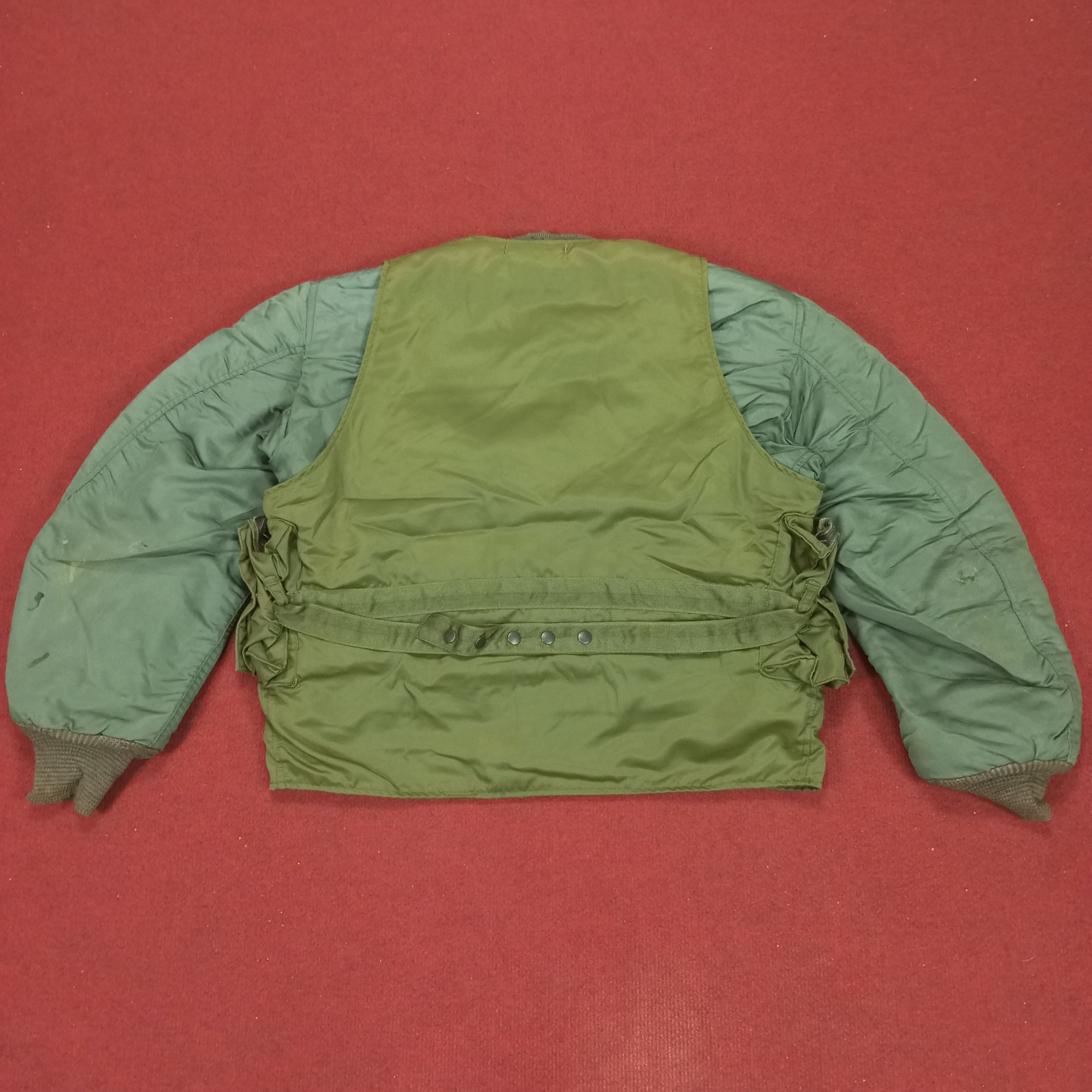 Vintage Us Air Force Bomber Jacket Style Size US L / EU 52-54 / 3 - 3 Thumbnail