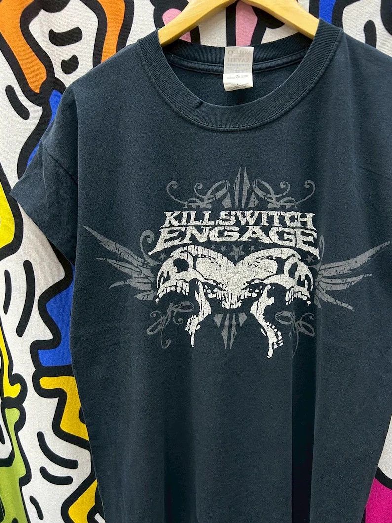 Vintage Vintage 2000s Killswitch Engage Band tshirt size L Size US L / EU 52-54 / 3 - 1 Thumbnail