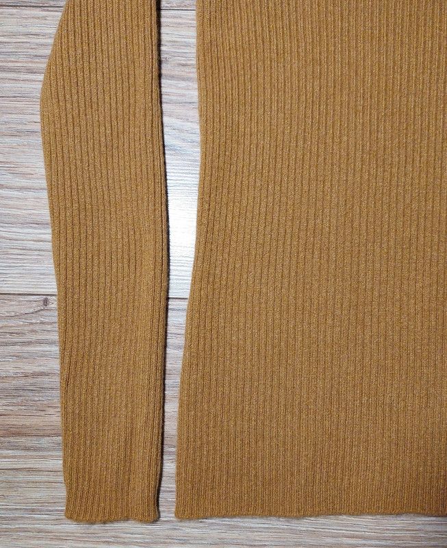 Other 100% cashmere sweater turtleneck jumper mustard brown Size S / US 4 / IT 40 - 3 Thumbnail