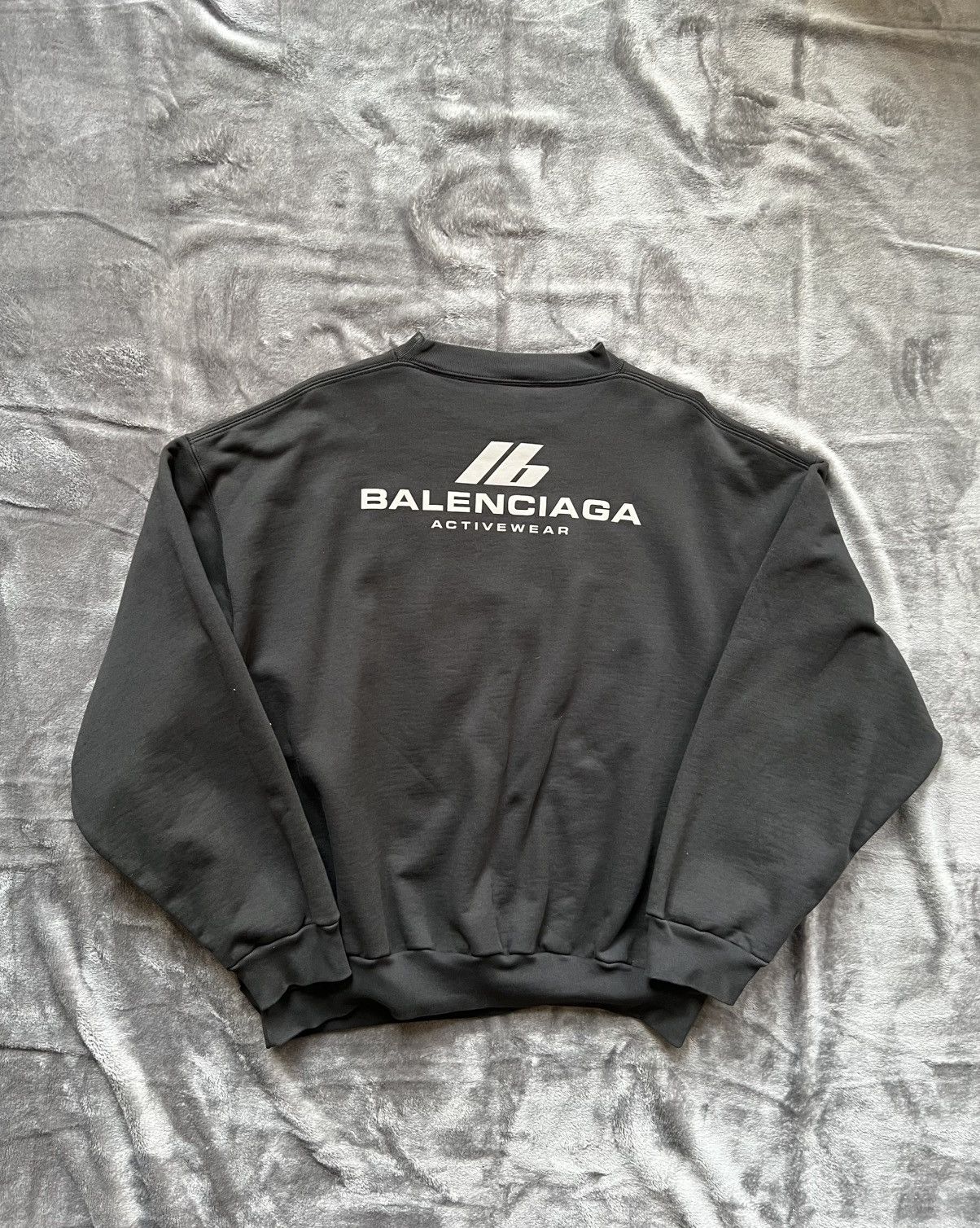 Balenciaga Balenciaga Active Wear Sweatshirt Size US L / EU 52-54 / 3 - 3 Thumbnail